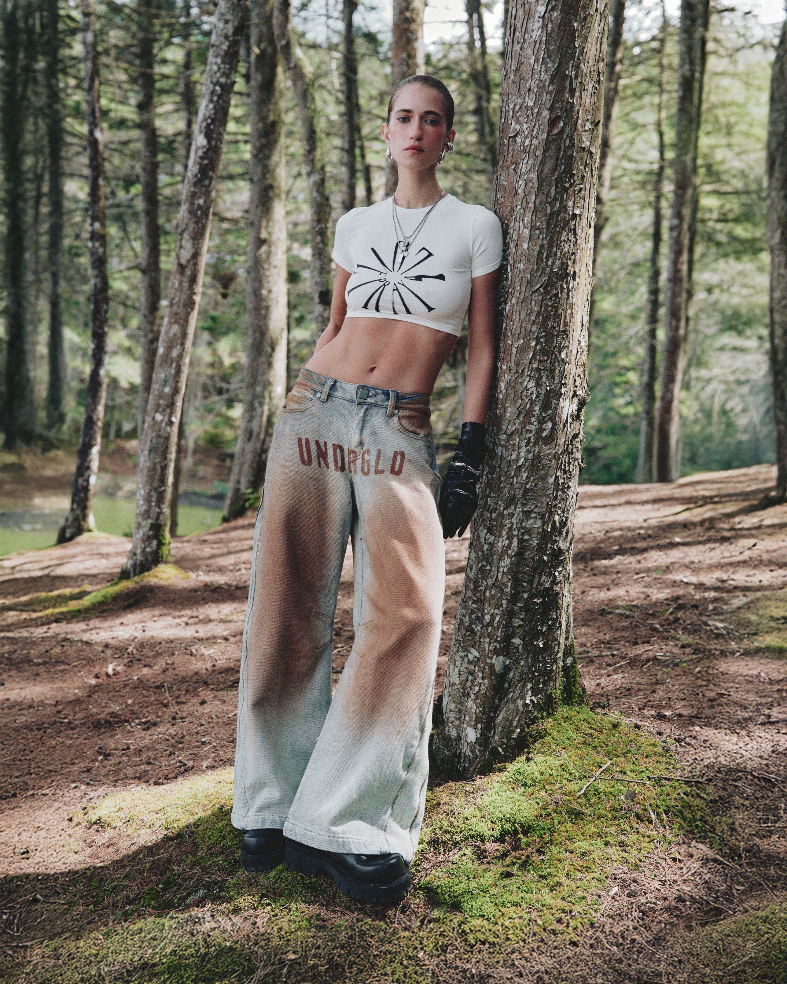 Spring Pray 4 Love Baby Tee White