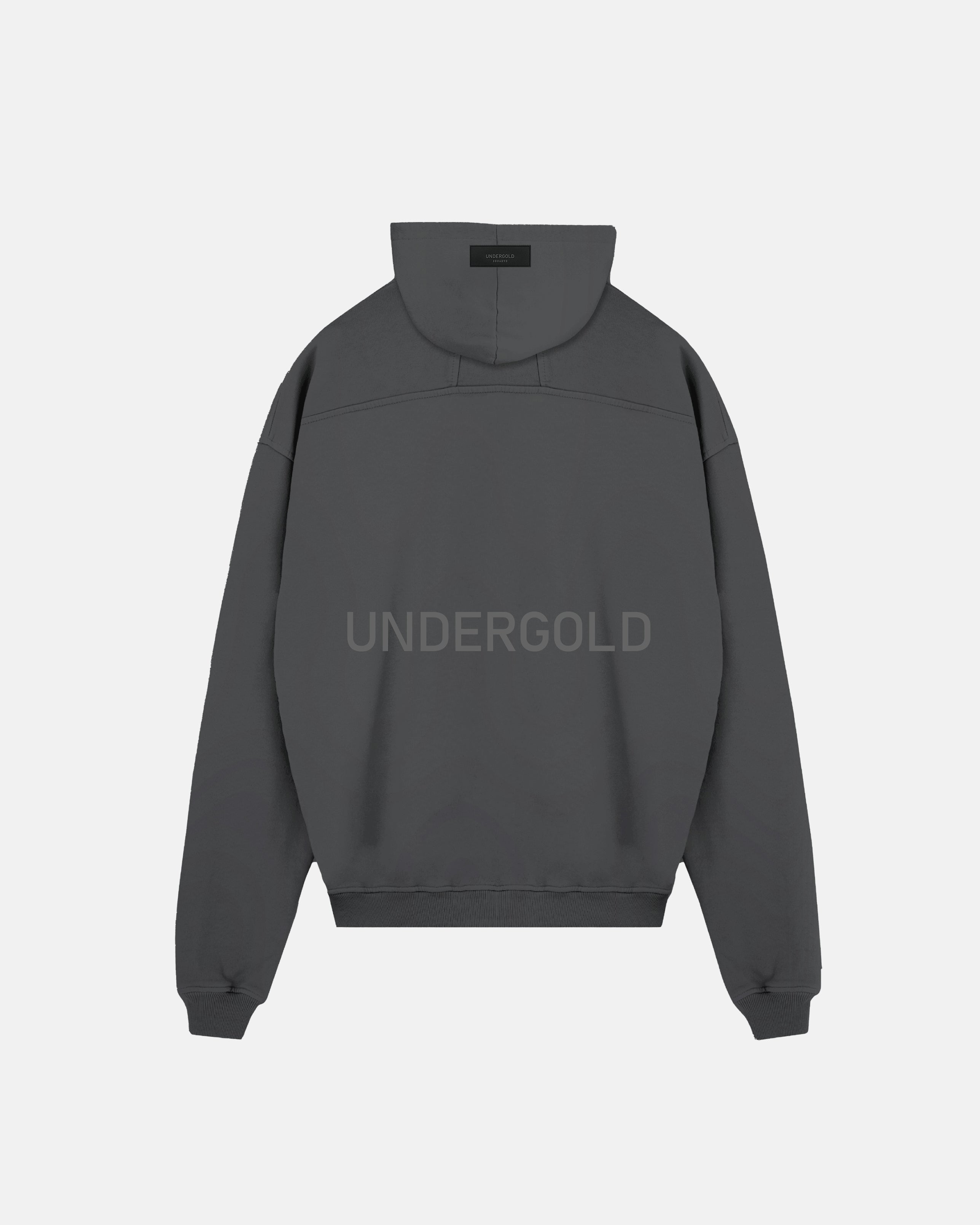 Line Logo Hoodie Vintage Gray