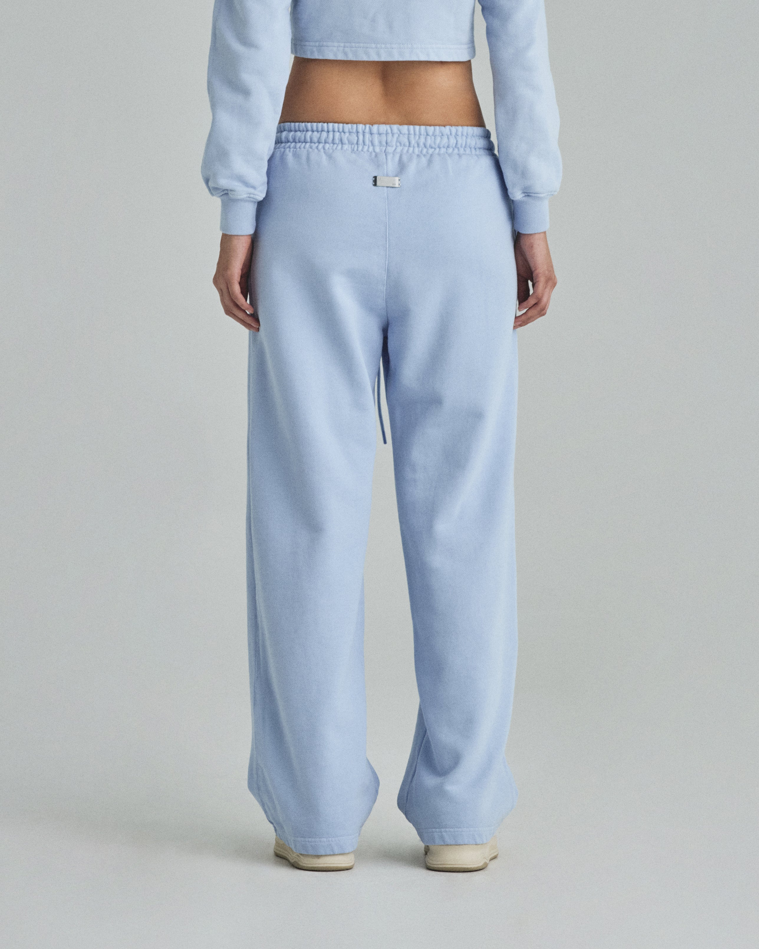 Basics Undergold Straight Pants Light Blue