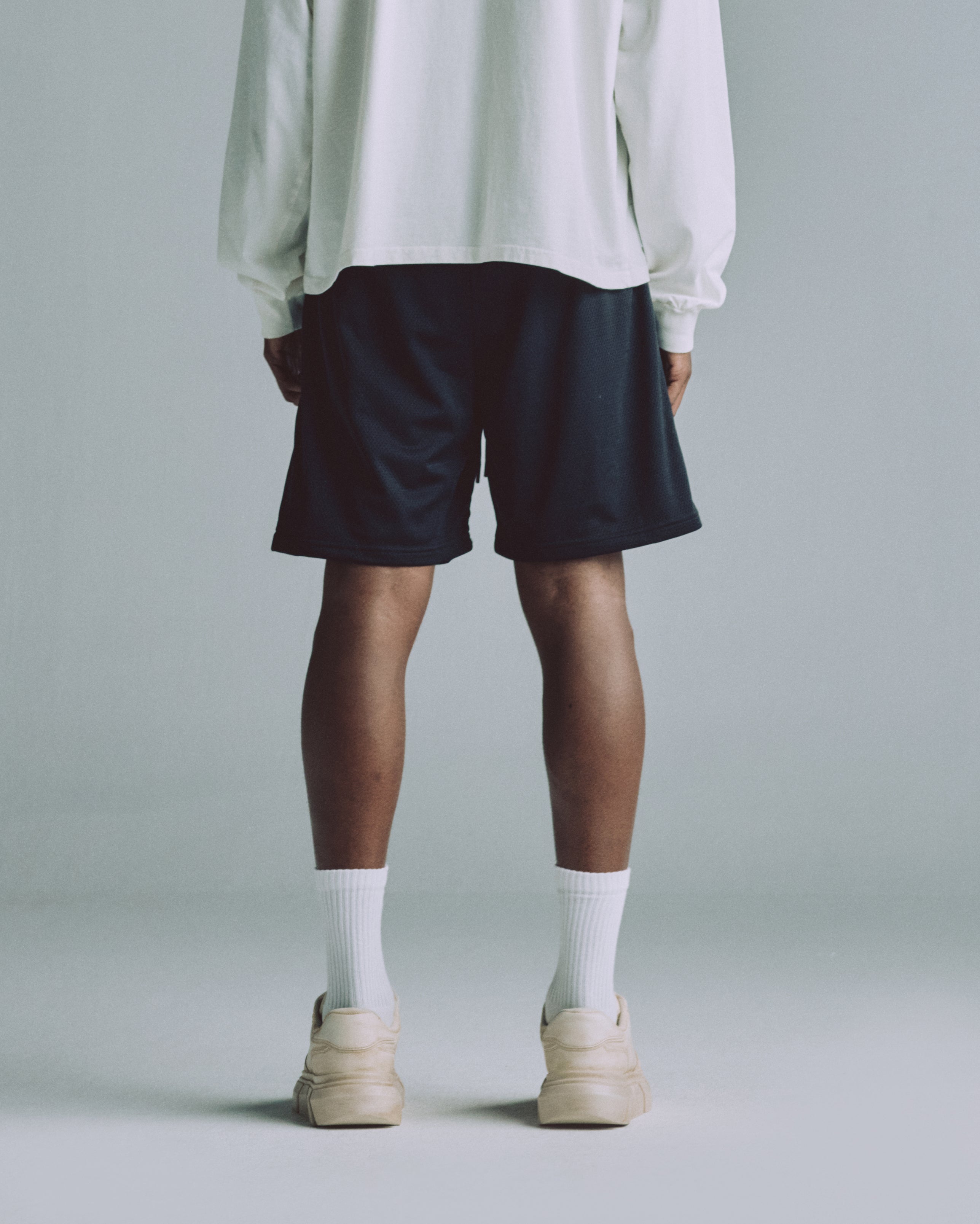 Basics Mesh Short Black