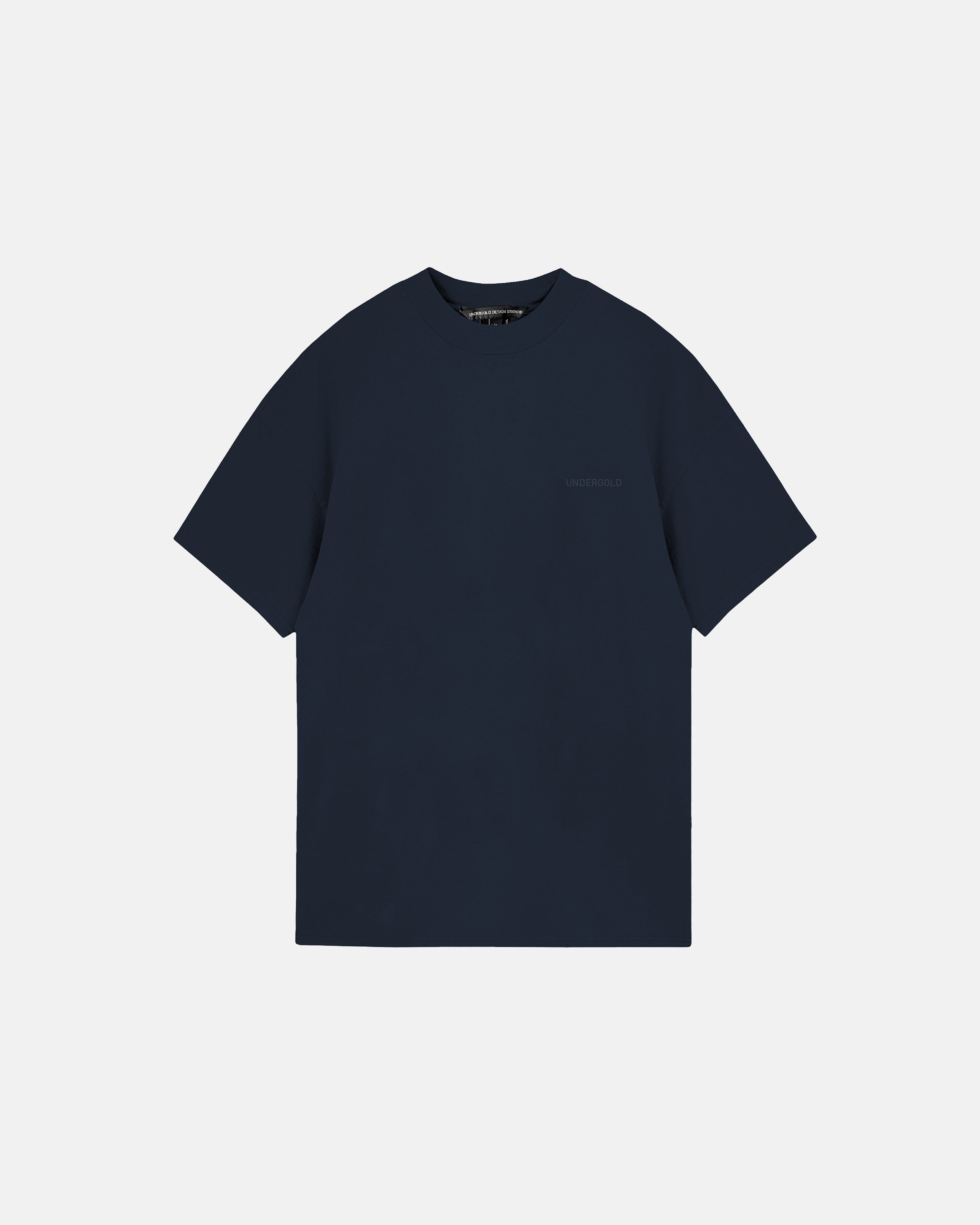 Basics Tiny Logo Regular Fit Tshirt Navy Blue