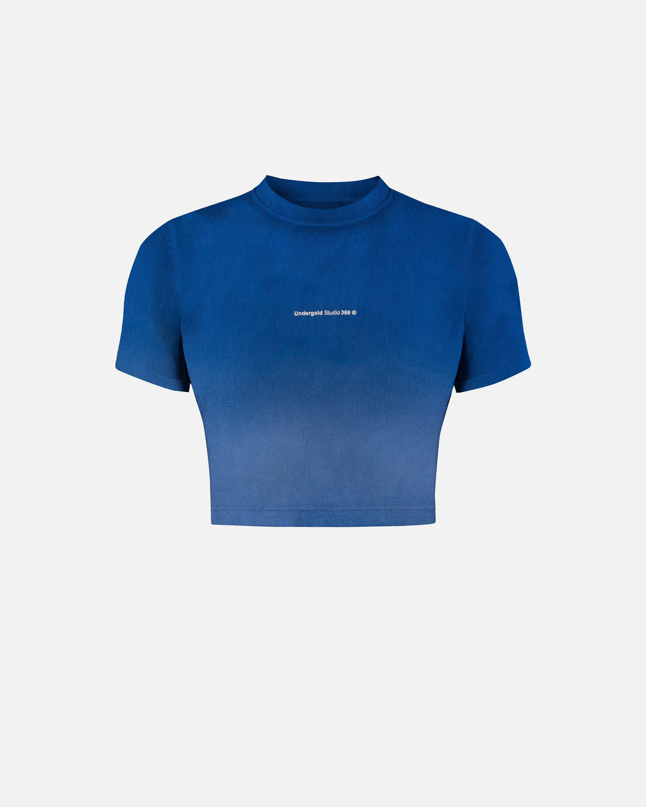 Helios Undergold Studio Baby Tee Electric Blue