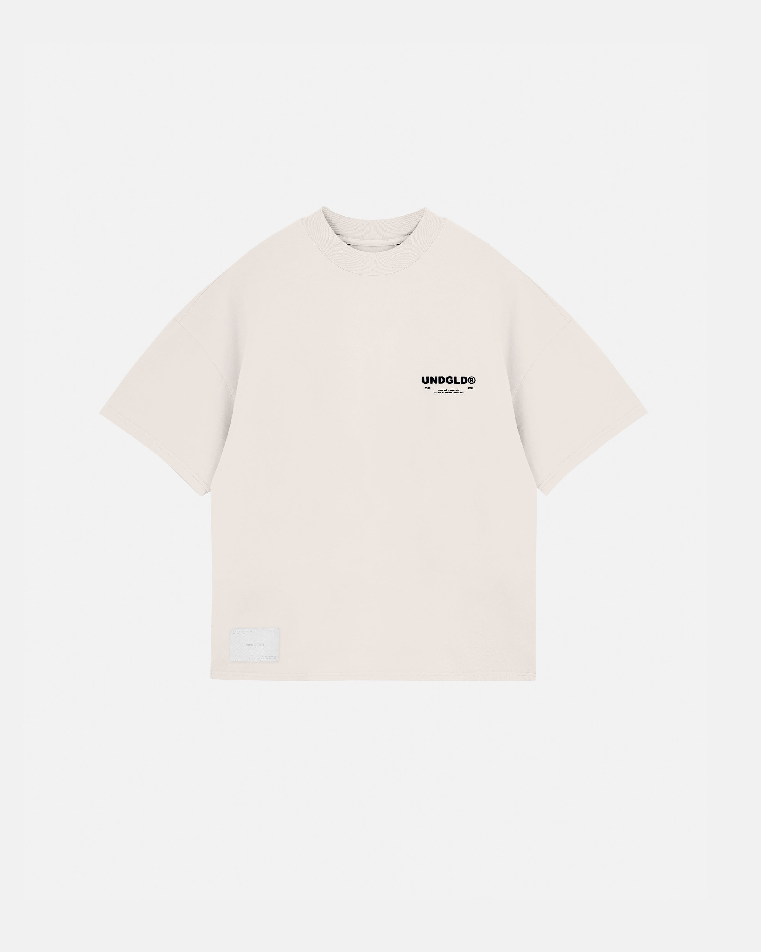Beyond Fountain Boxy Fit Tshirt White