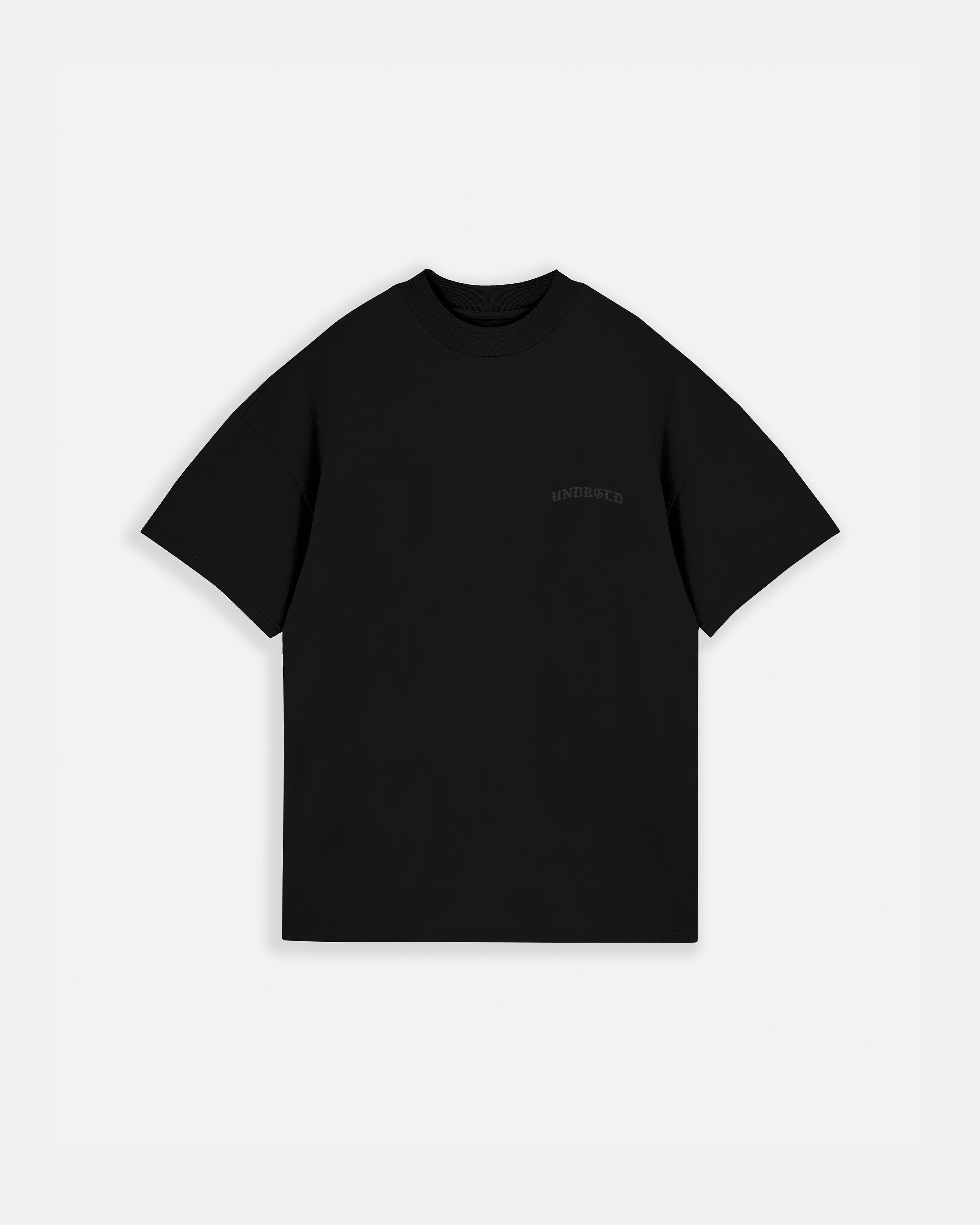Line Gothic Tshirt Black