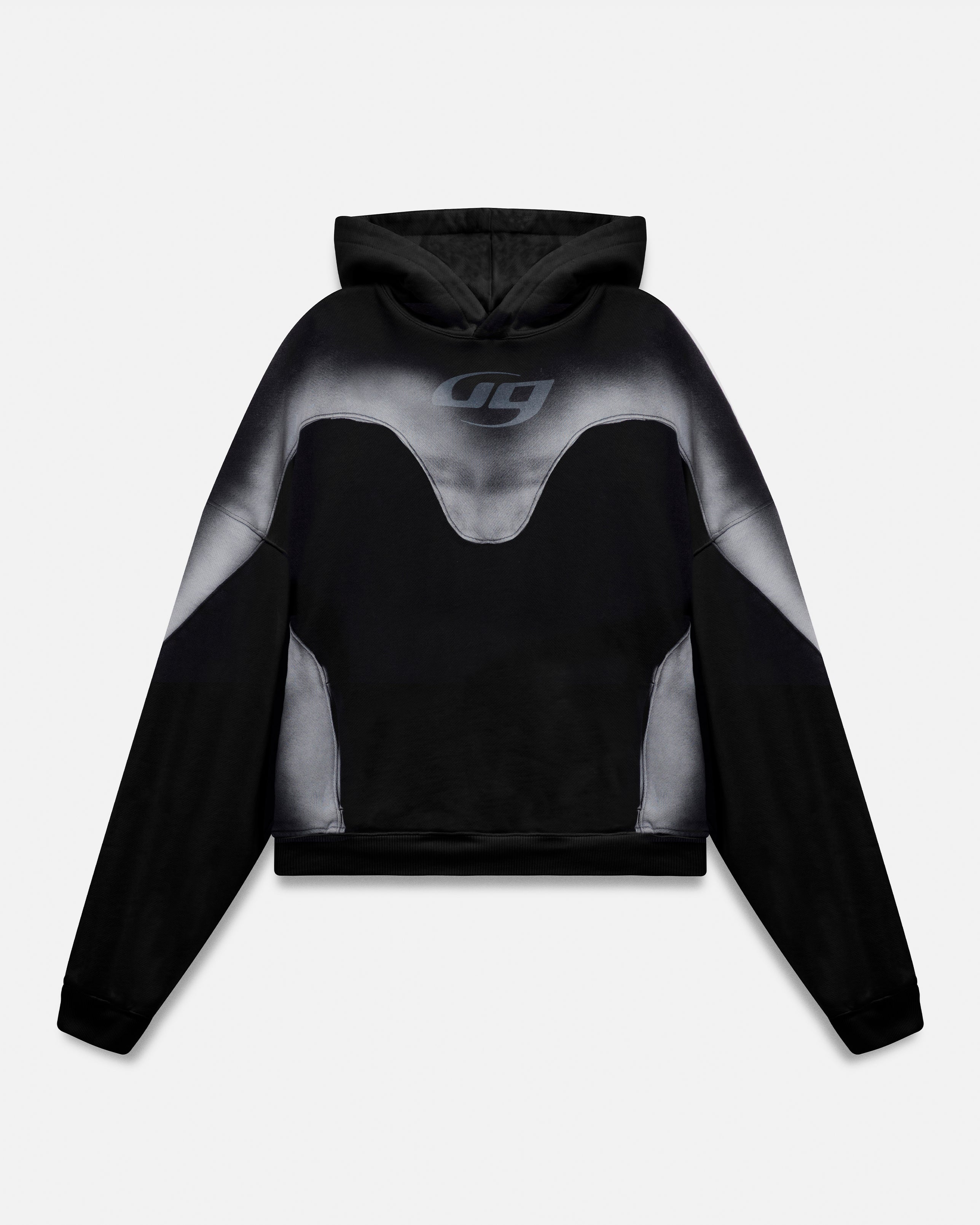 Act 1 UG Boxy Fit Hoodie Sandblast Black