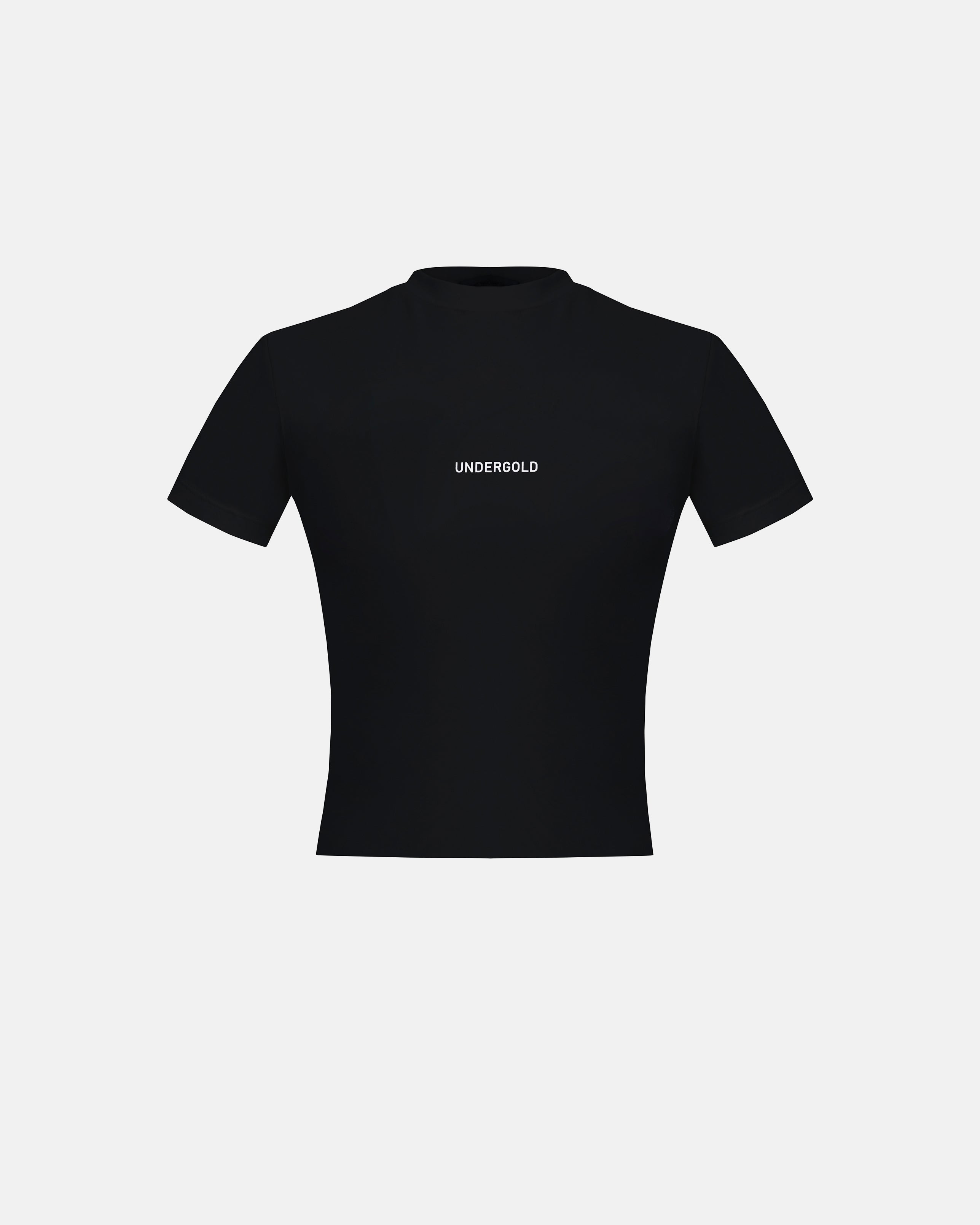 Basics UNDERGOLD Long Baby Tee Black