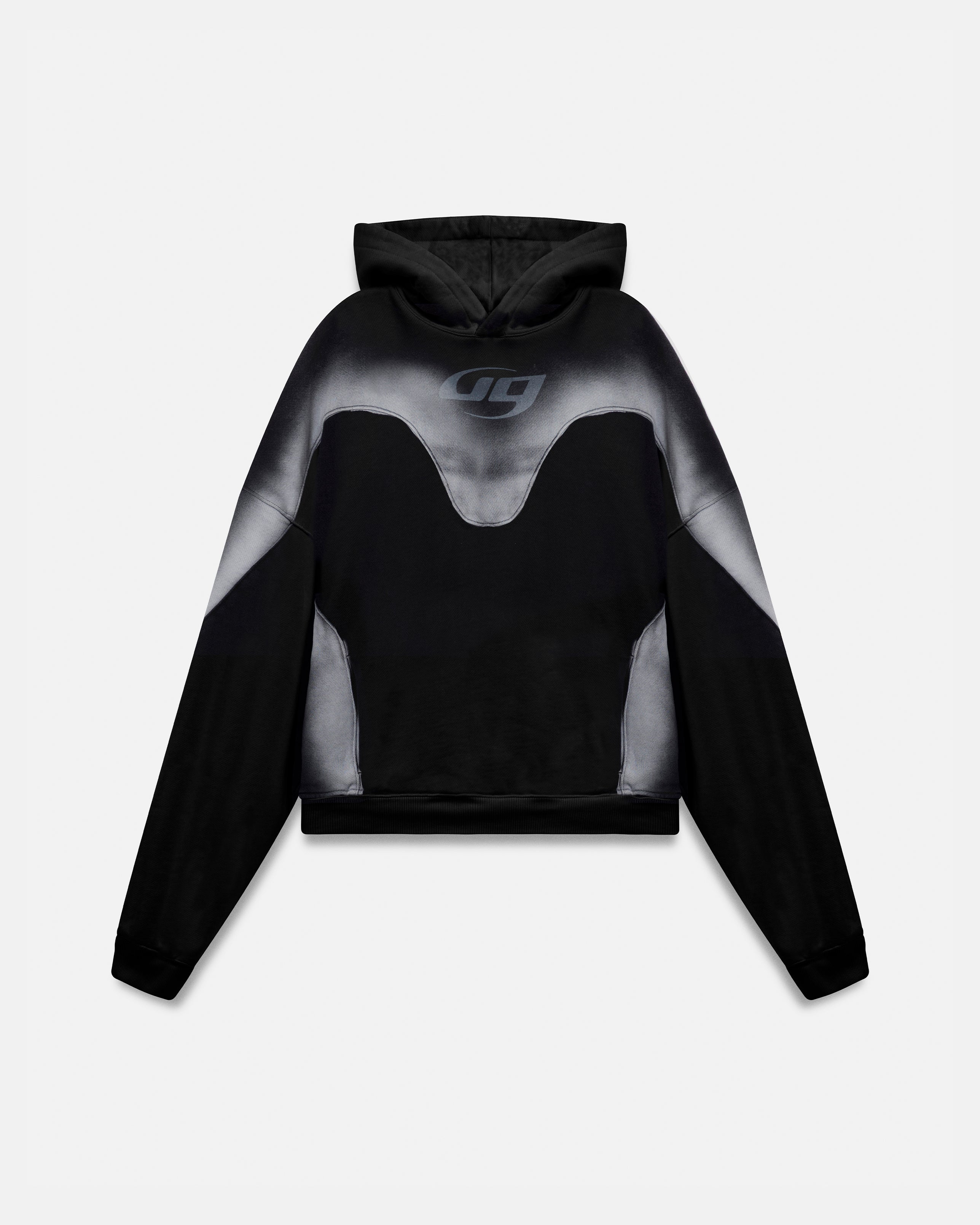 W Act 1 UG Boxy Fit Hoodie Sandblast Black