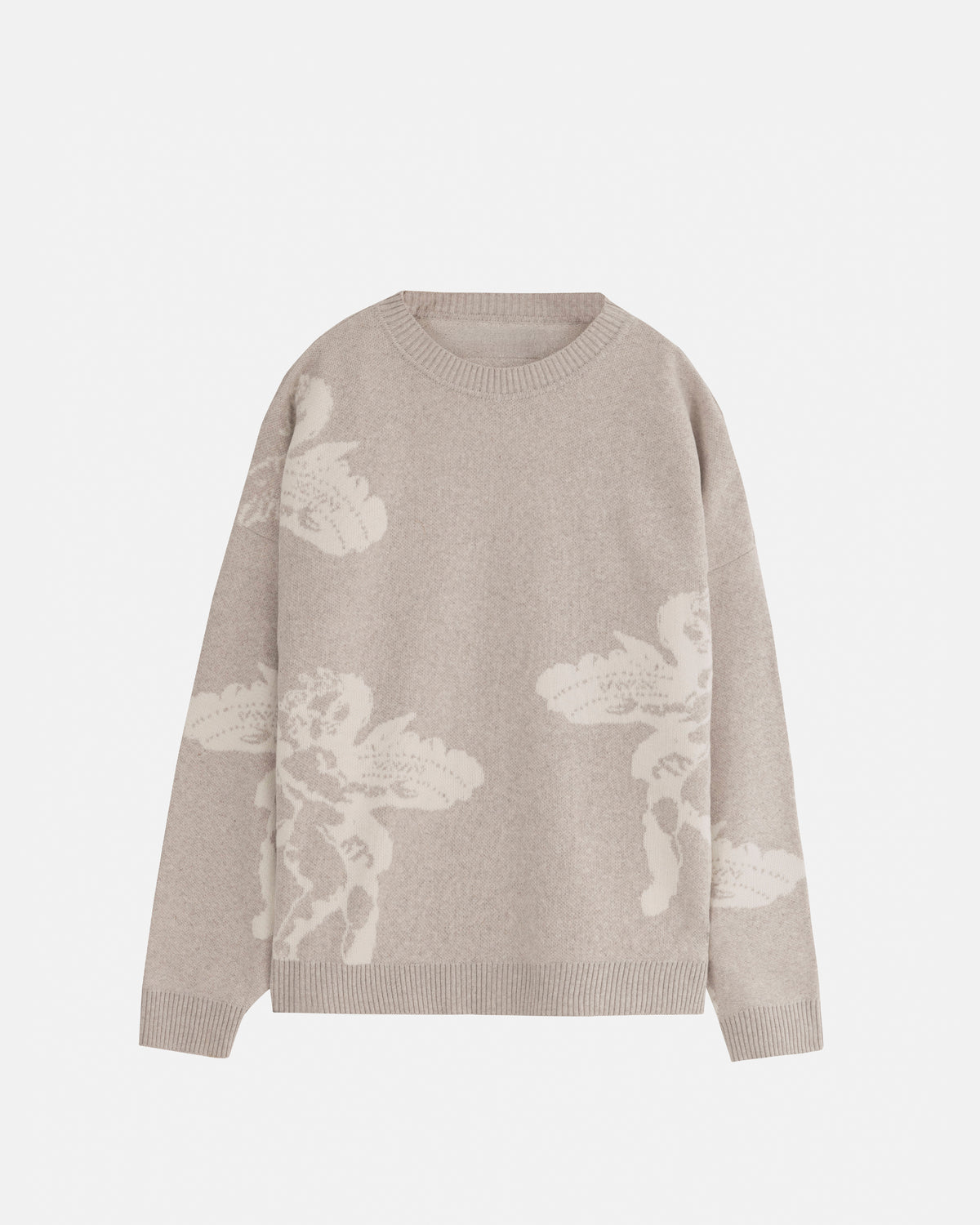 Basics Cherubs Knit Crewneck Gray