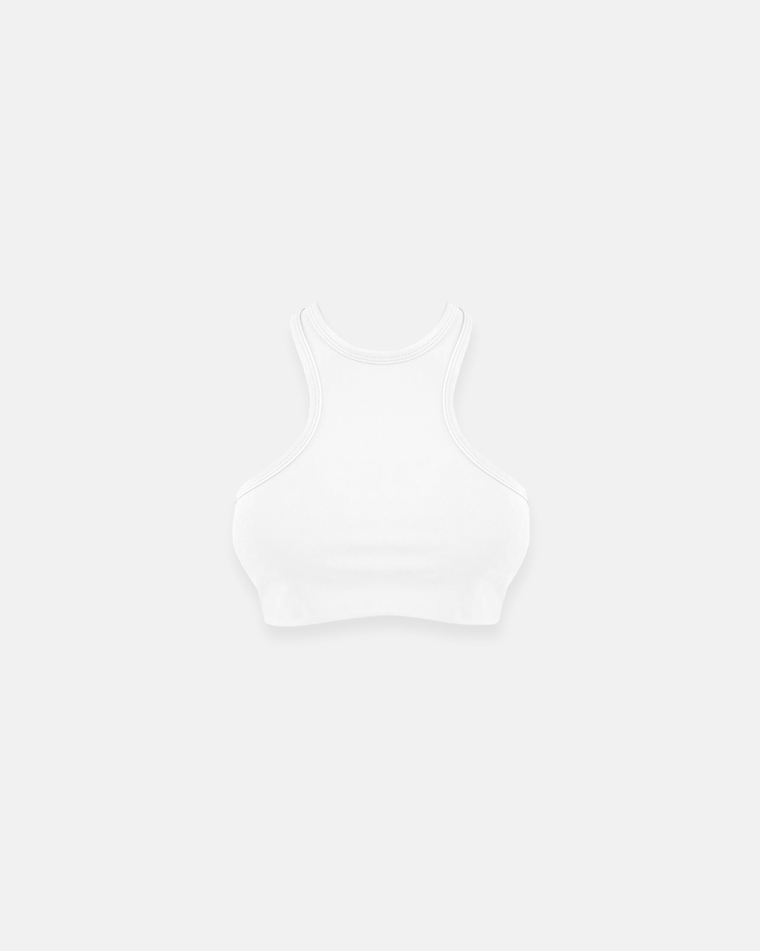W Basics Halter Top White
