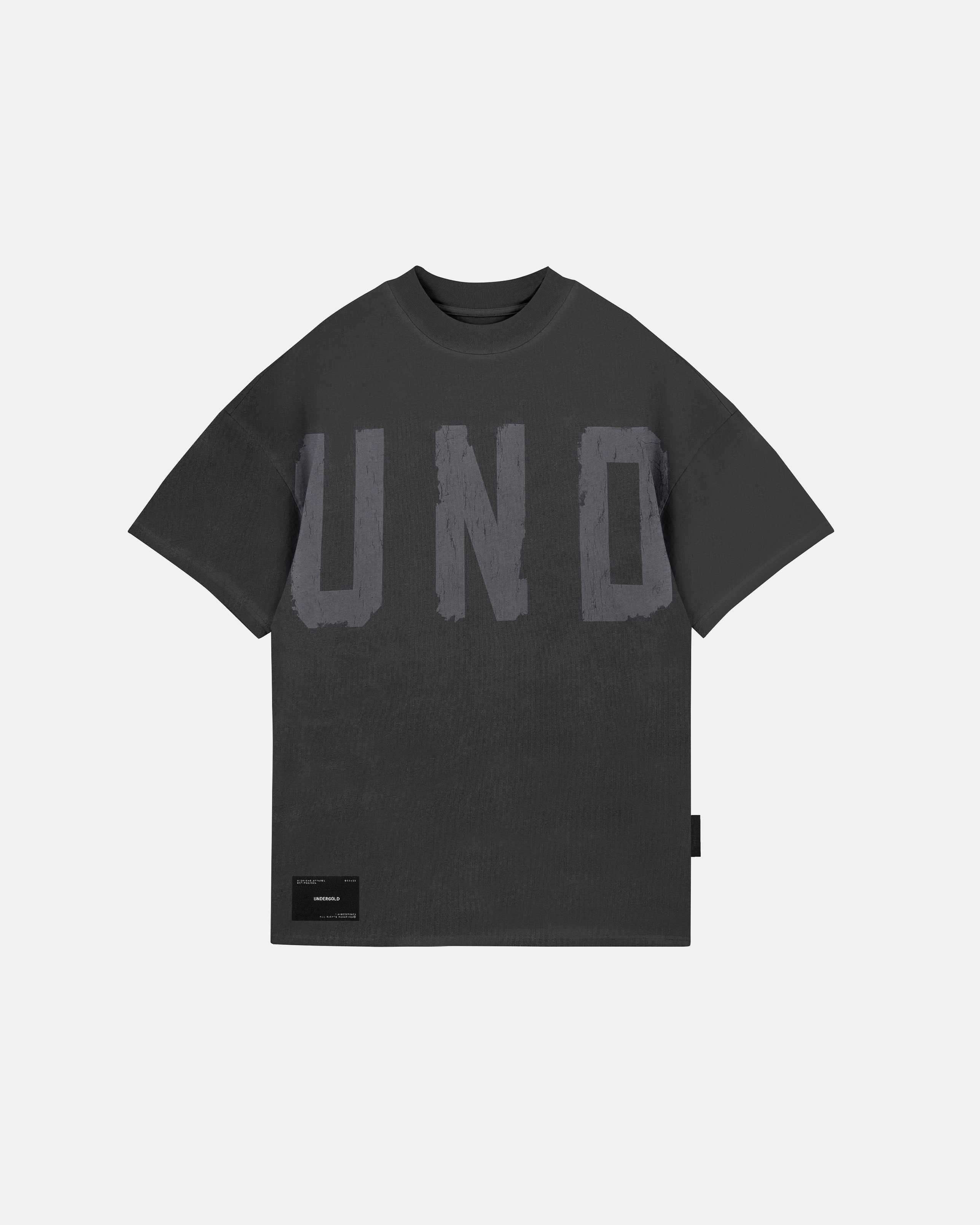The One UNDGLD Worn Out Tshirt Vintage Gray
