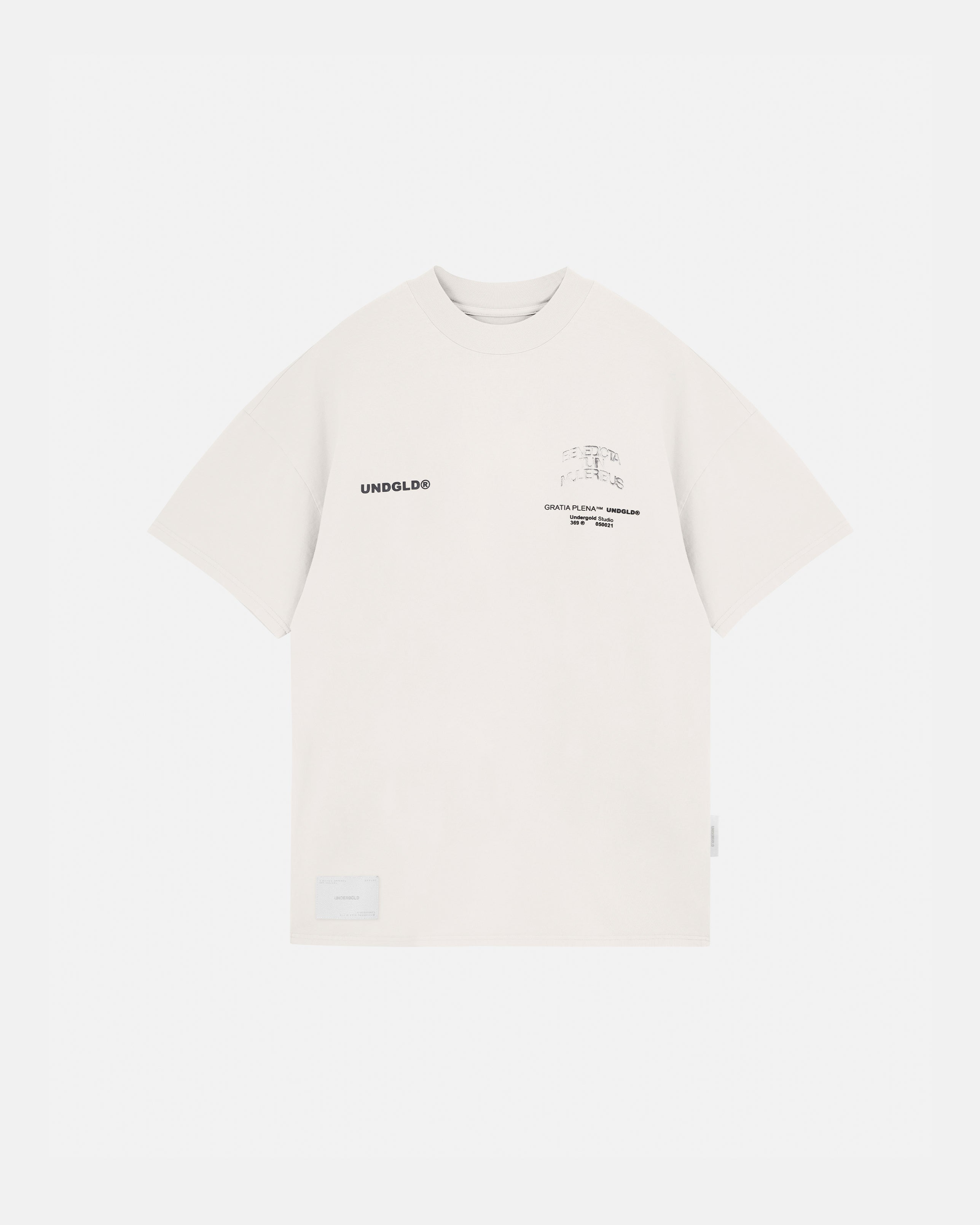 Gratia Plena Benedicta Tshirt White