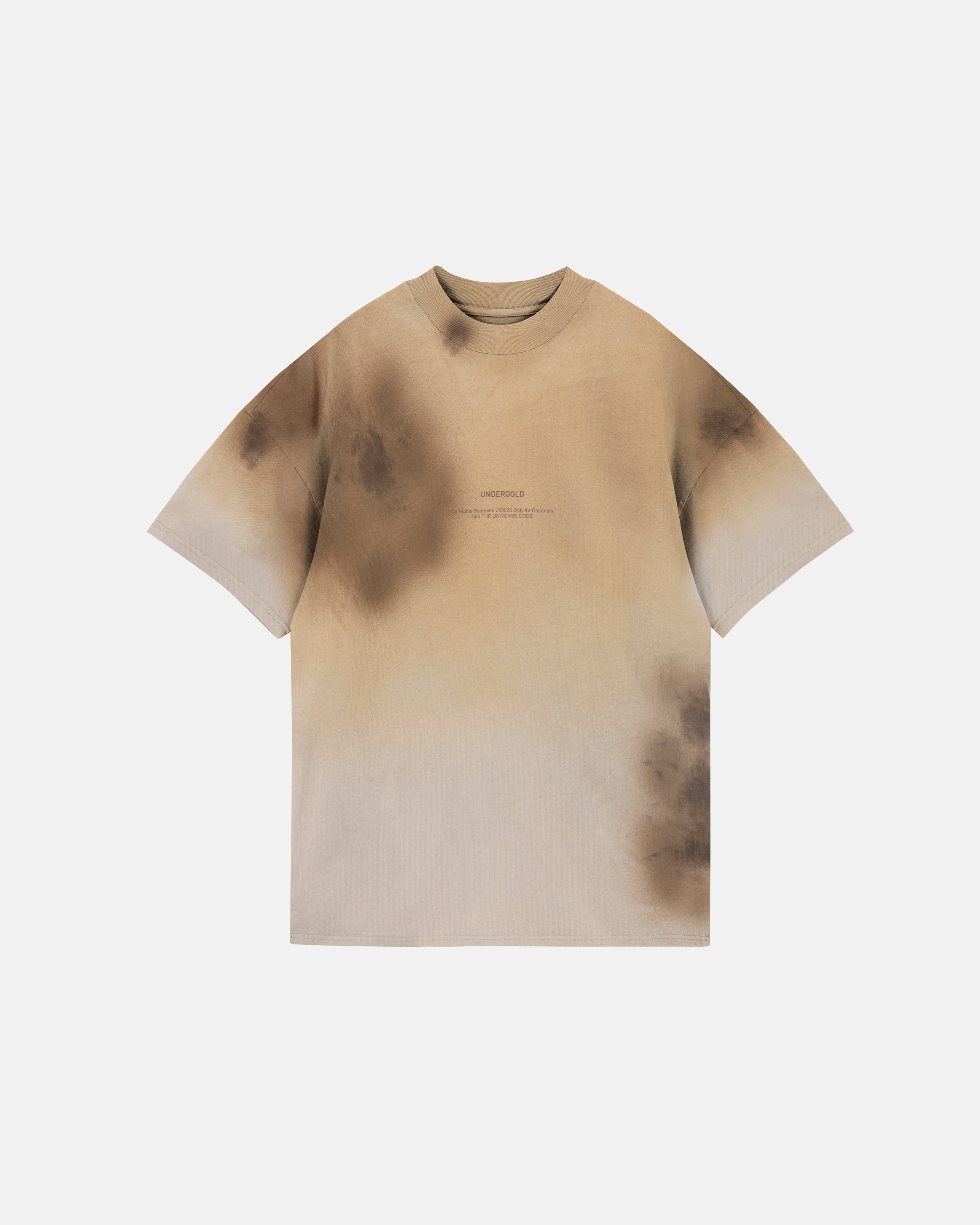 Golden Heritage Basic Regular Fit Tshirt Burned Cream