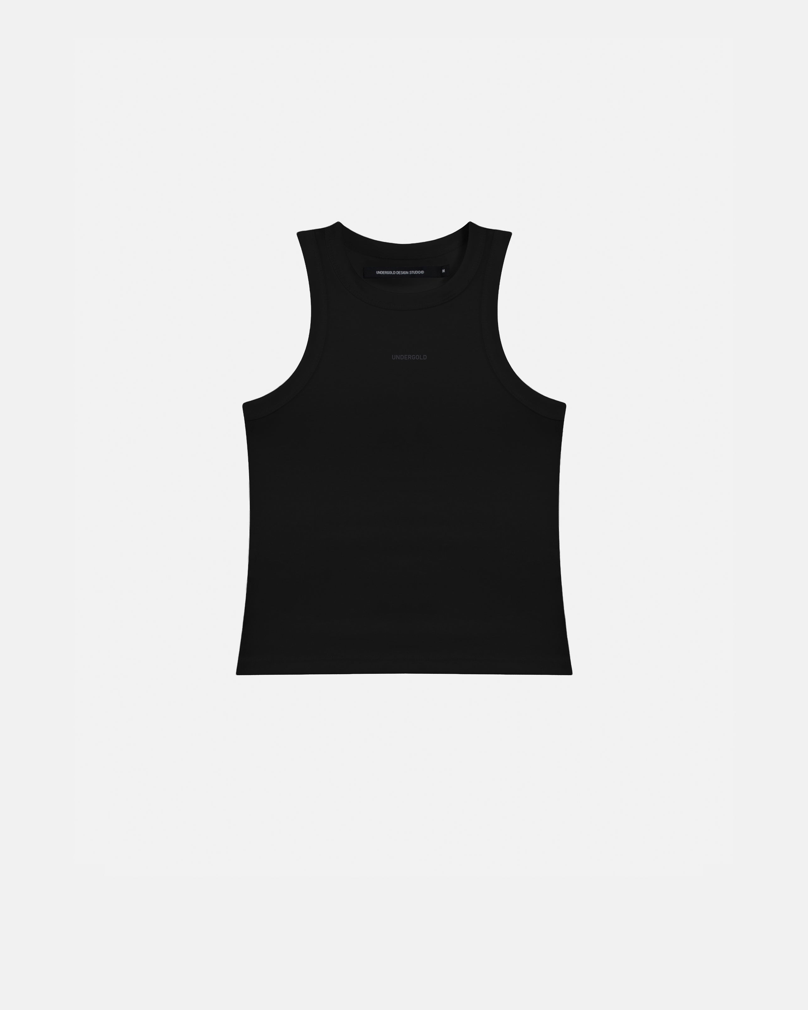 Line Basic Halter Tank Top Black