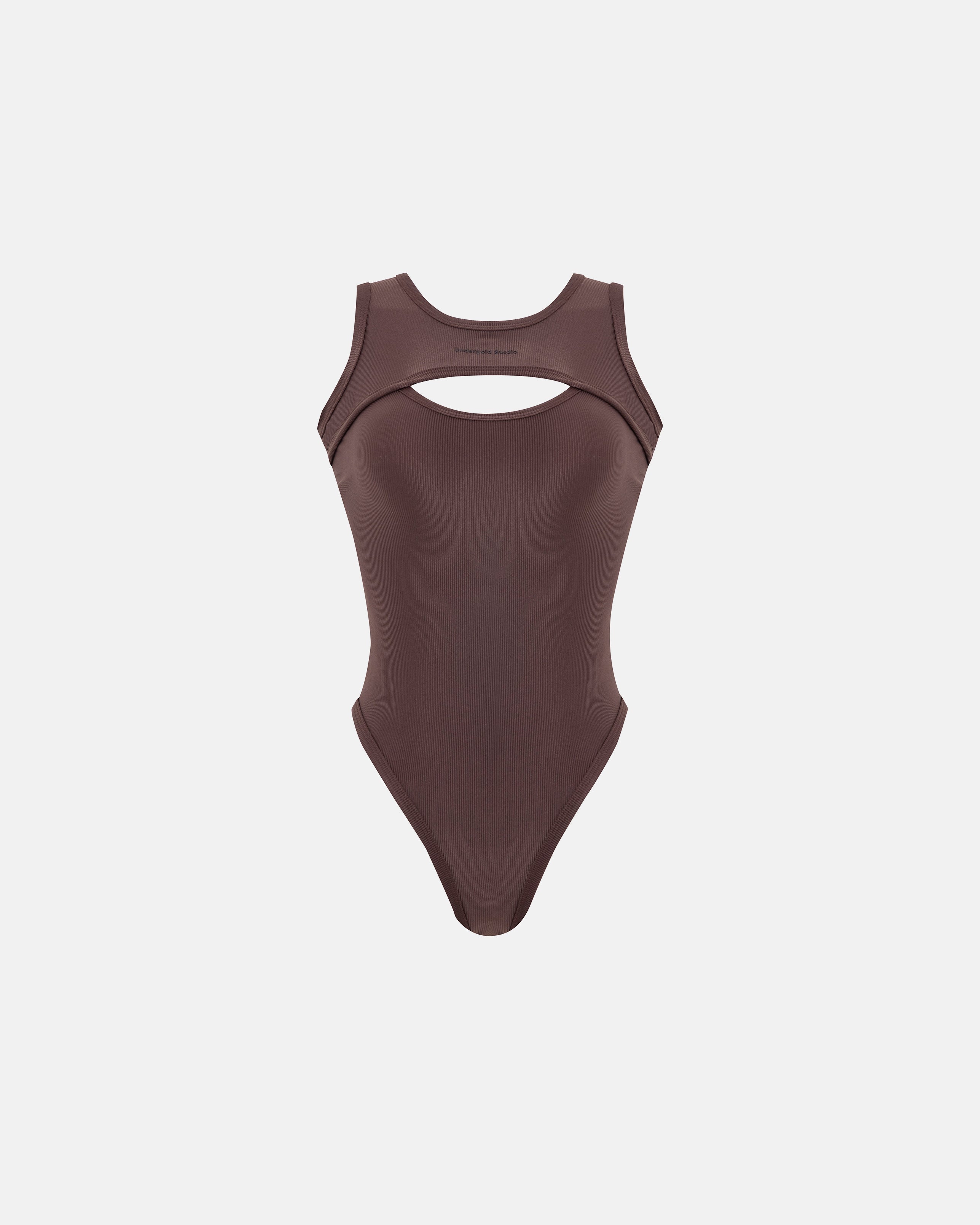Basics Oval Bodysuit Afogato