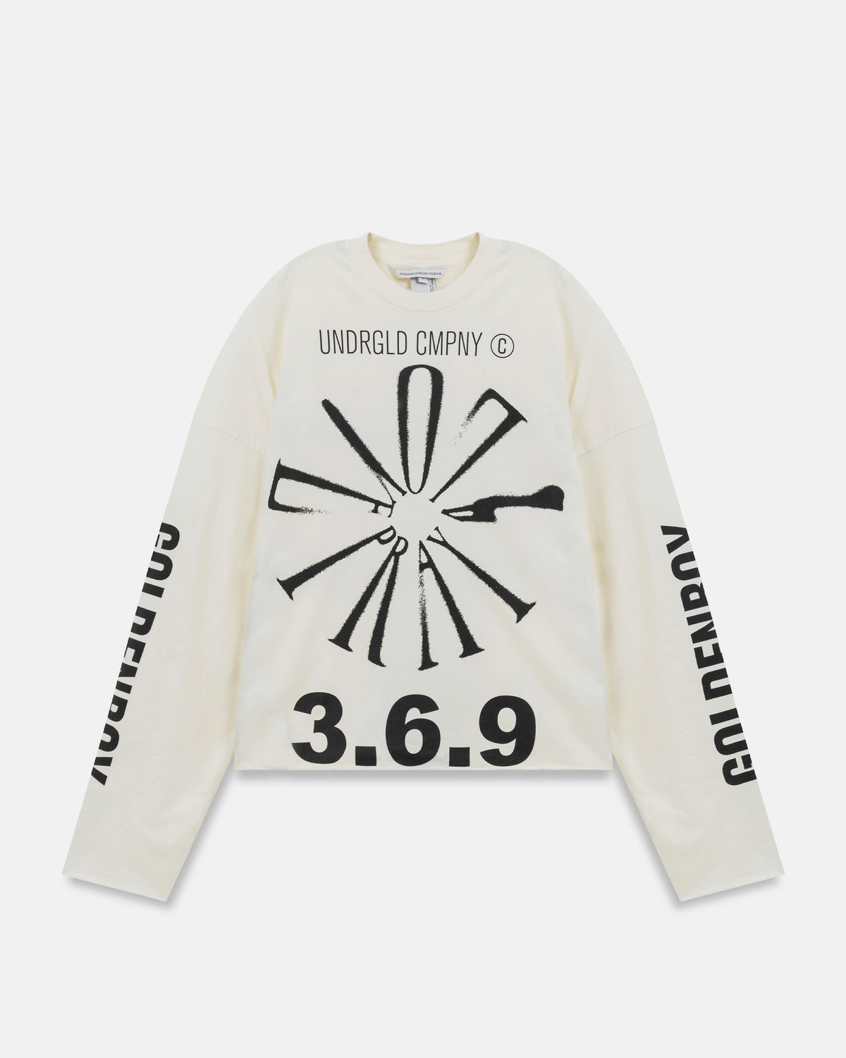 Spring Pray 4 Love Long Sleeve Tshirt White