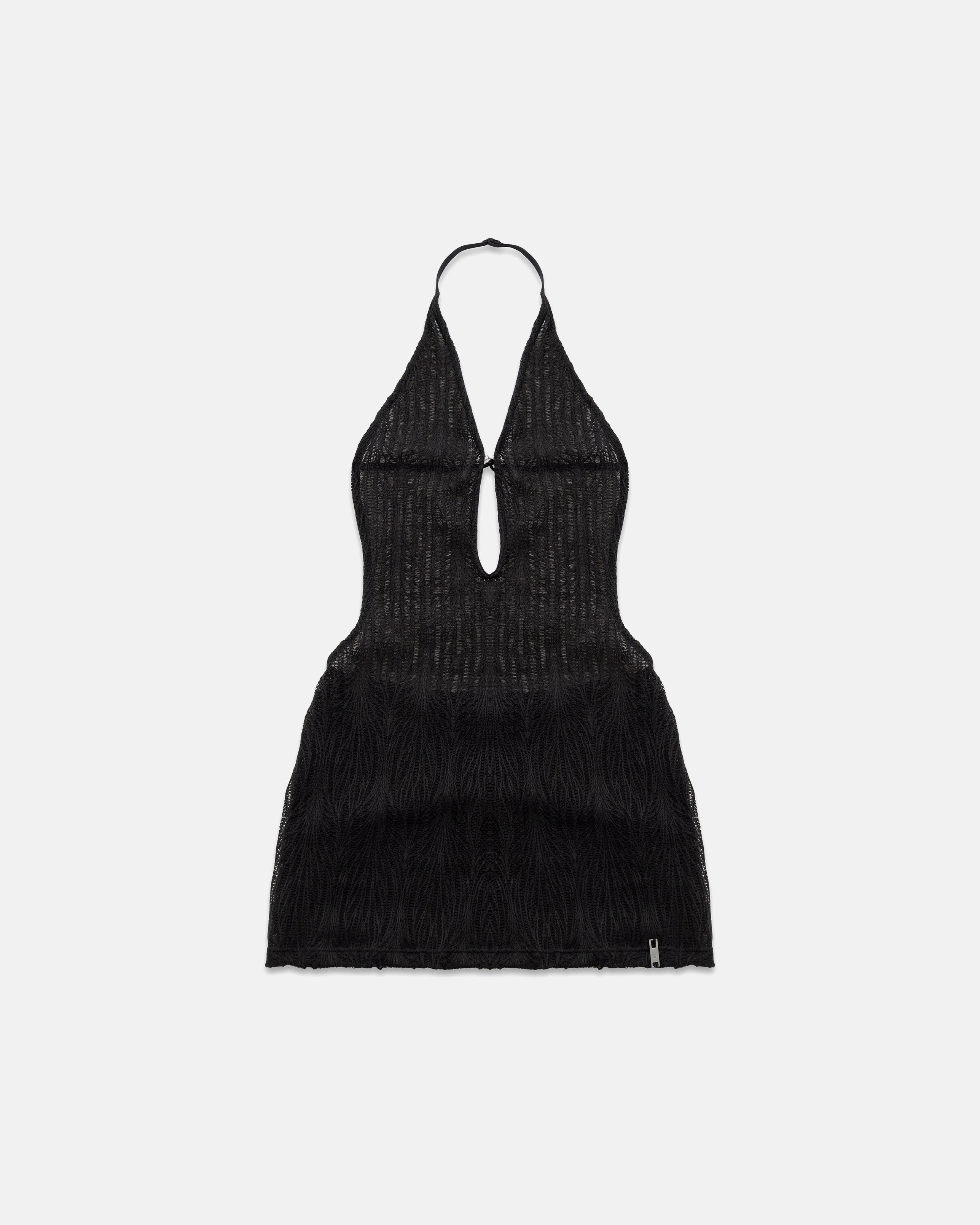 Basics Transparent Dress Black