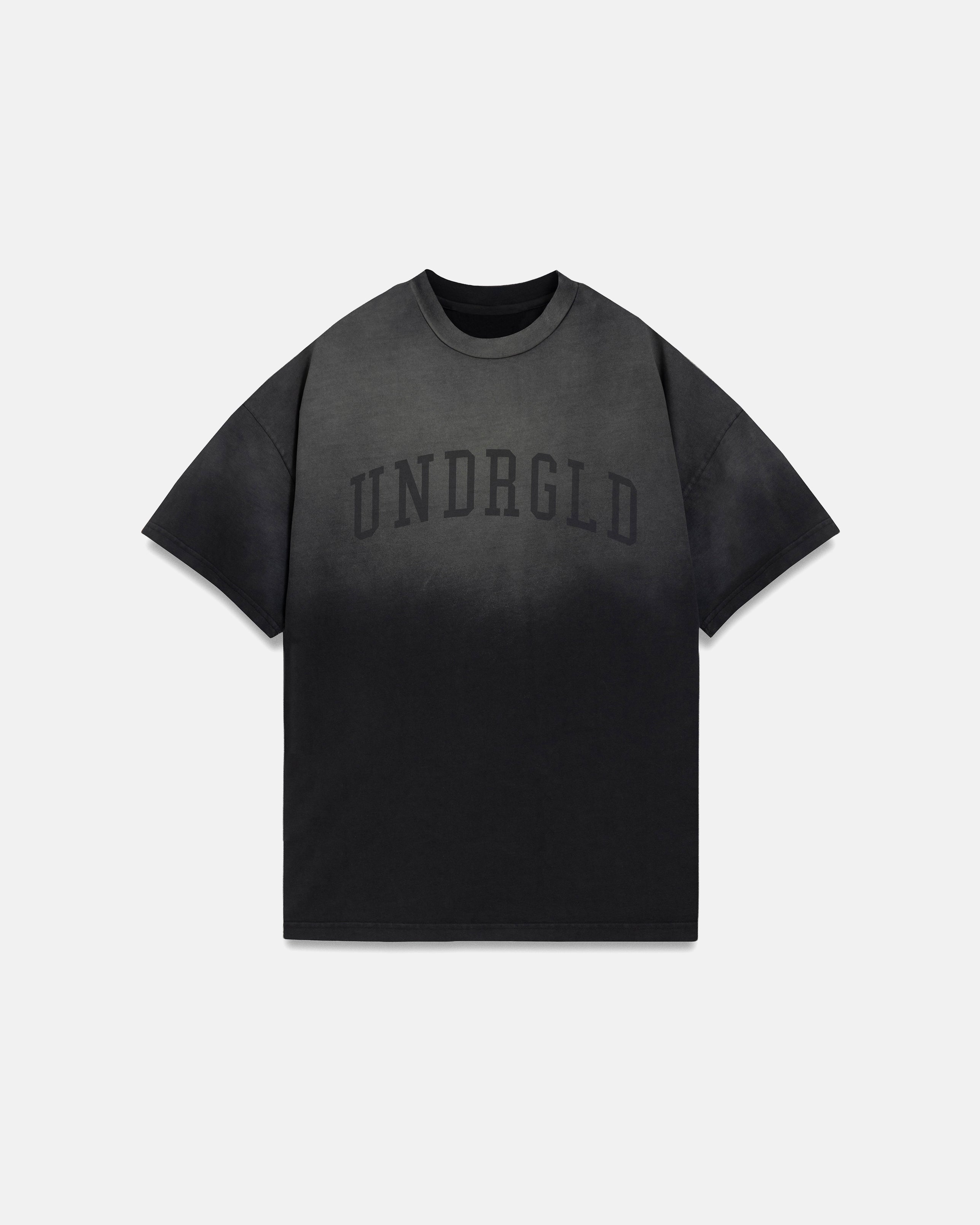Line Varsity UNDRGLD Tshirt Faded Black