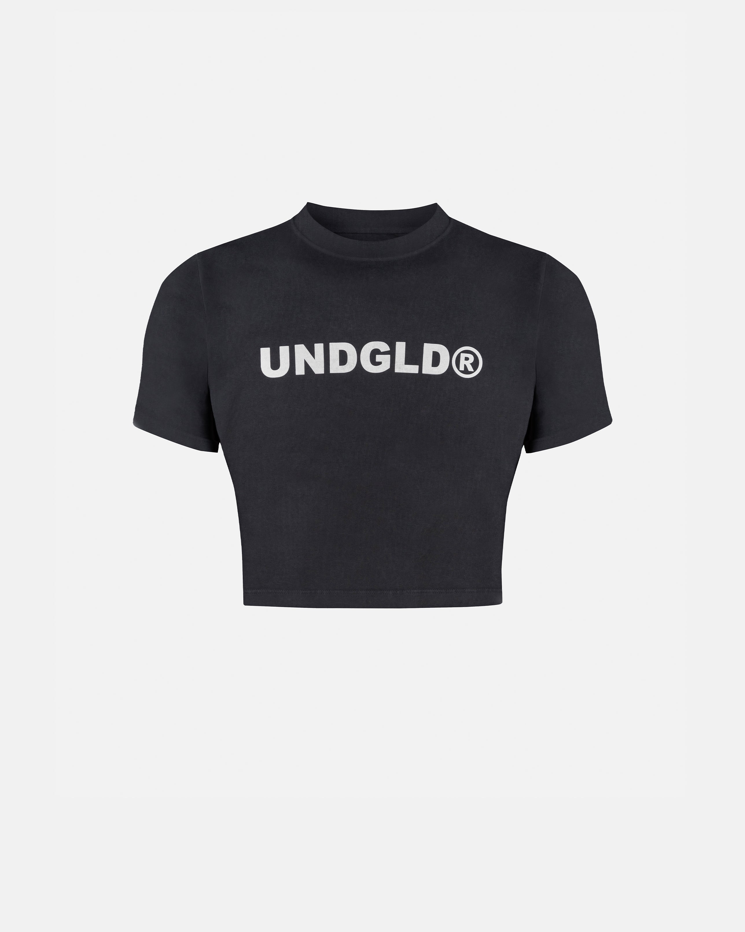 The One UNDGLD Baby Tee Vintage Black