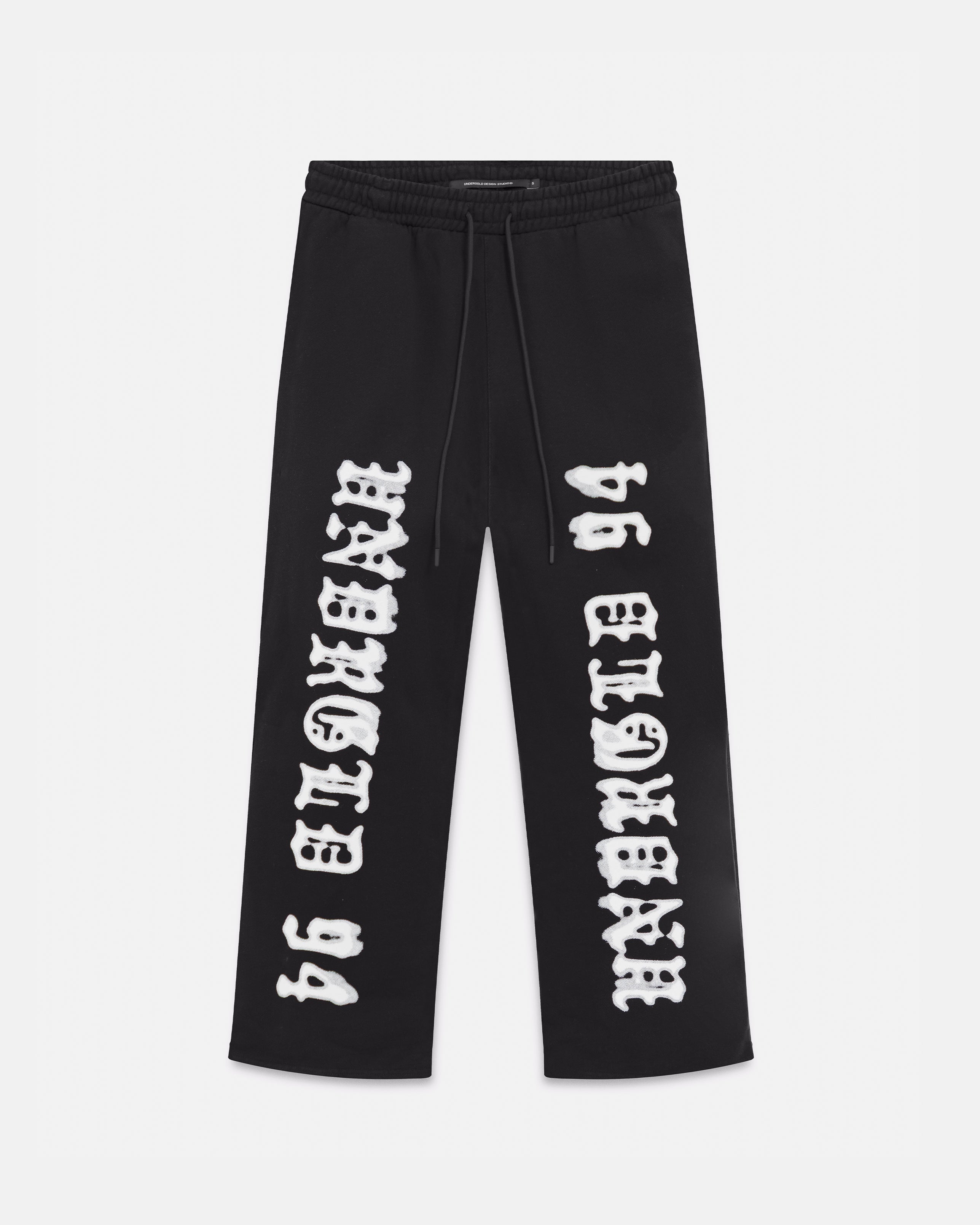 94' UNDRGLD Straight Pants Black