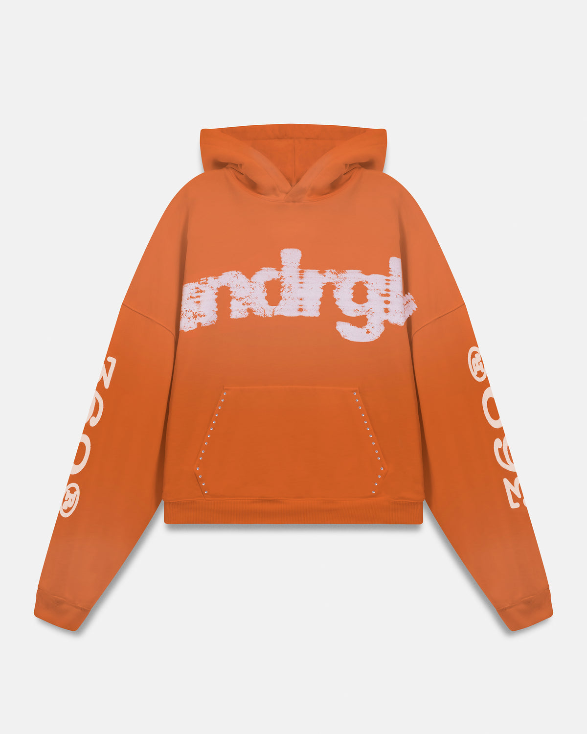 Revelation UNDRGLD Boxy Fit Hoodie Faded Orange