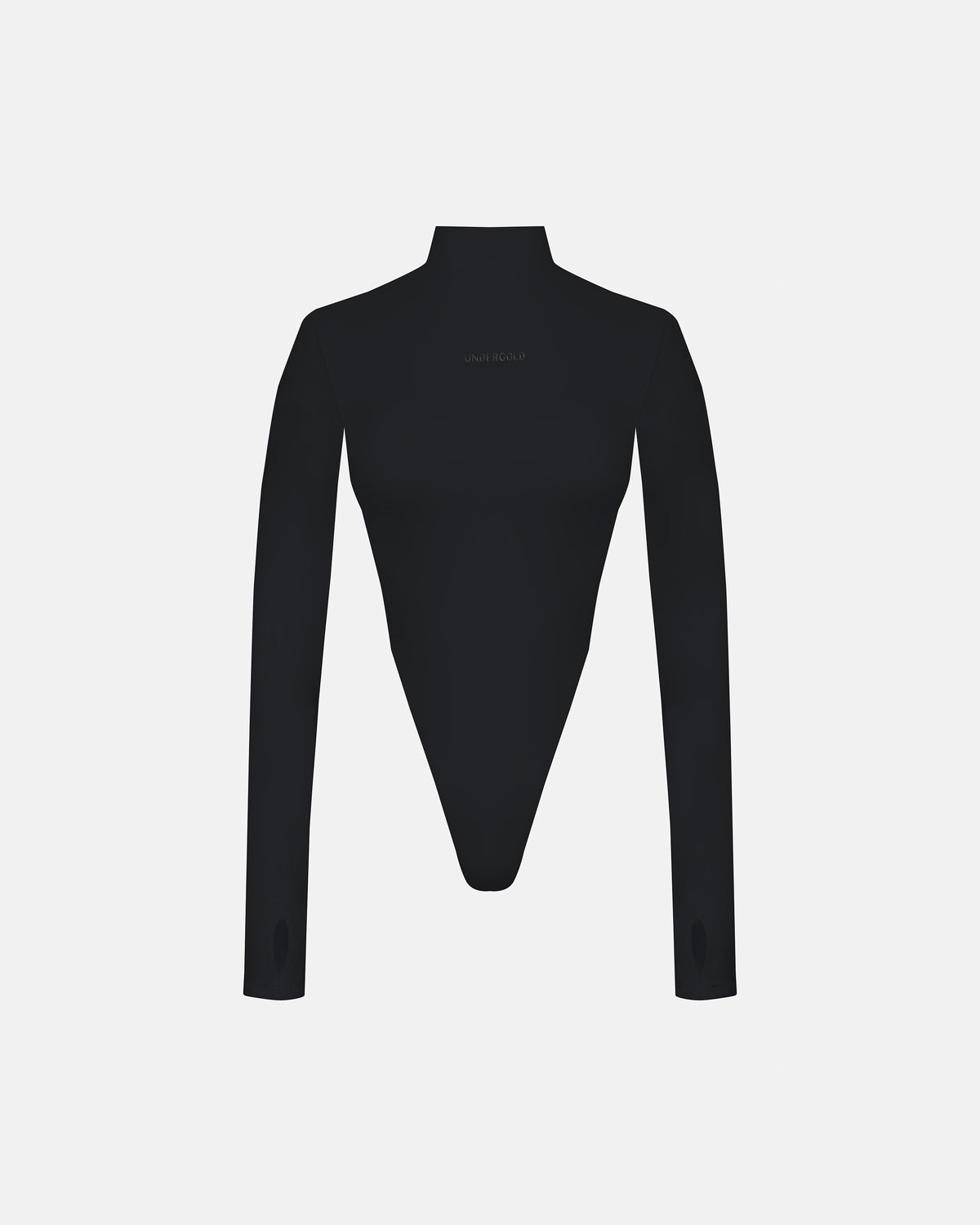 Basics Turtleneck Backless Body Black