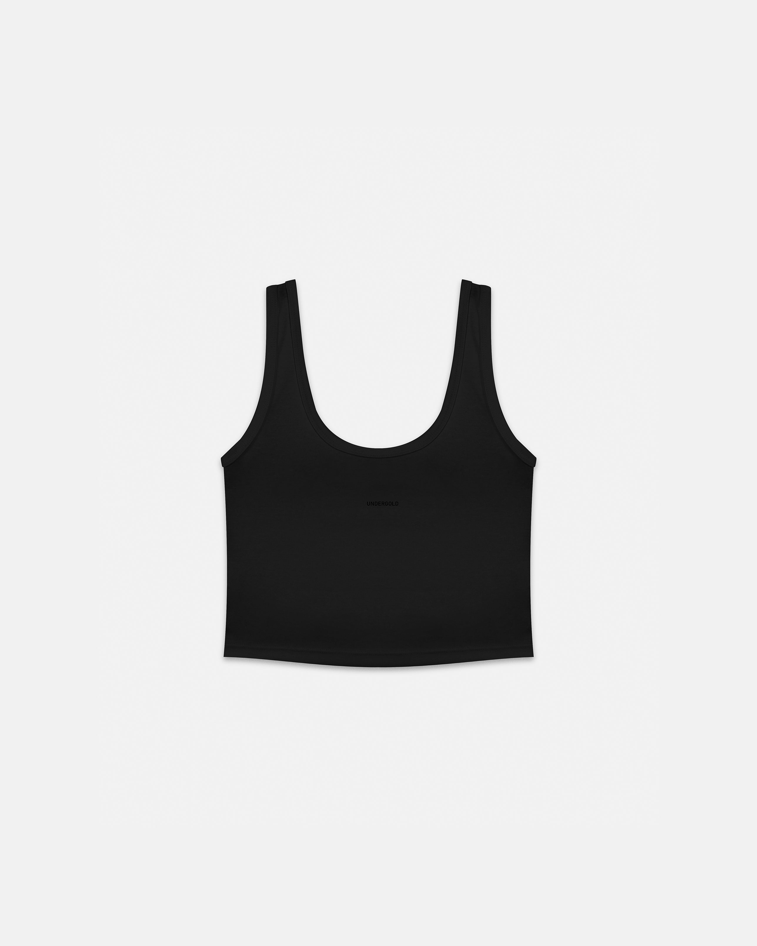 W Line Basic Tank Top Black