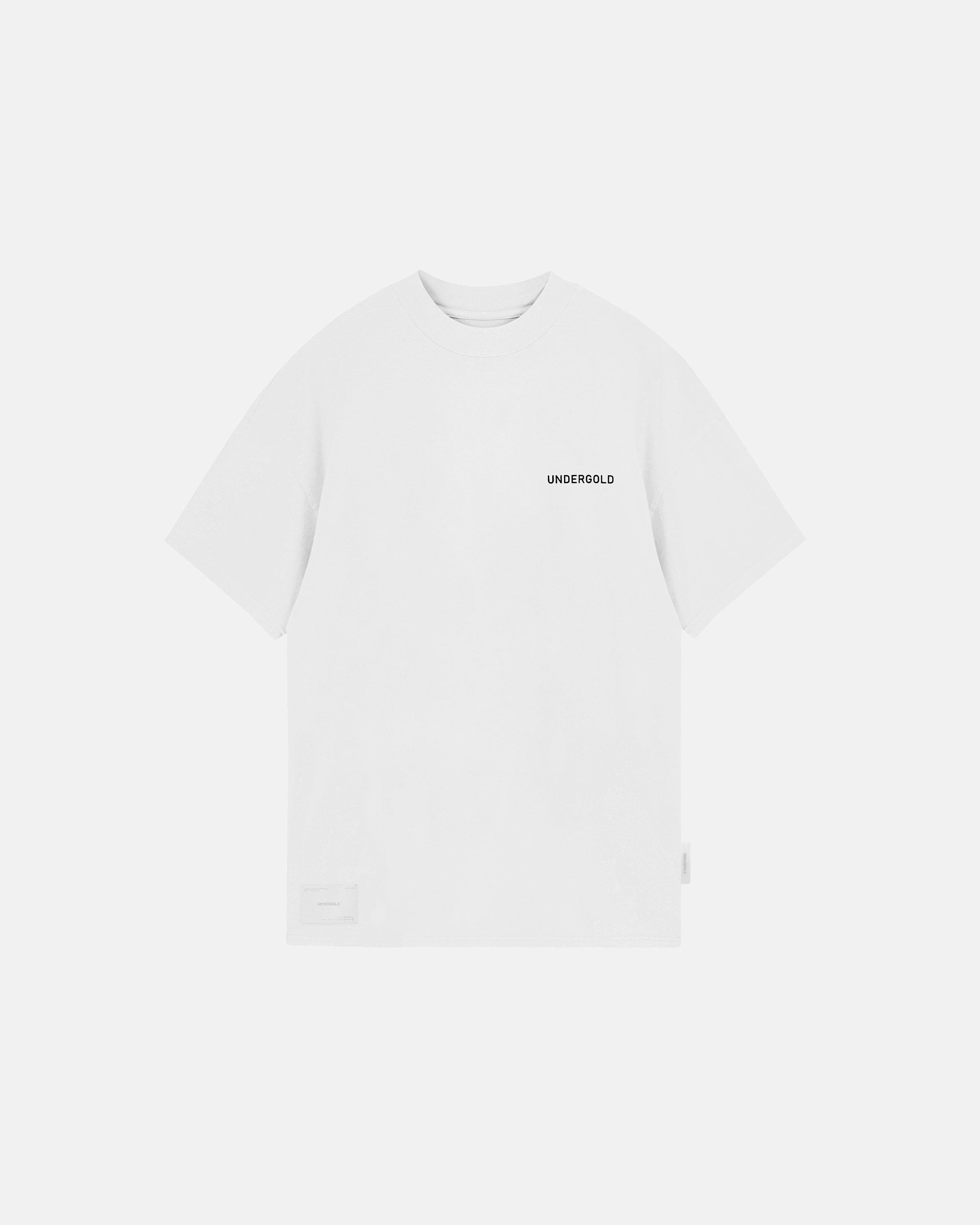 Basics Tiny Logo Regular Fit Tshirt White