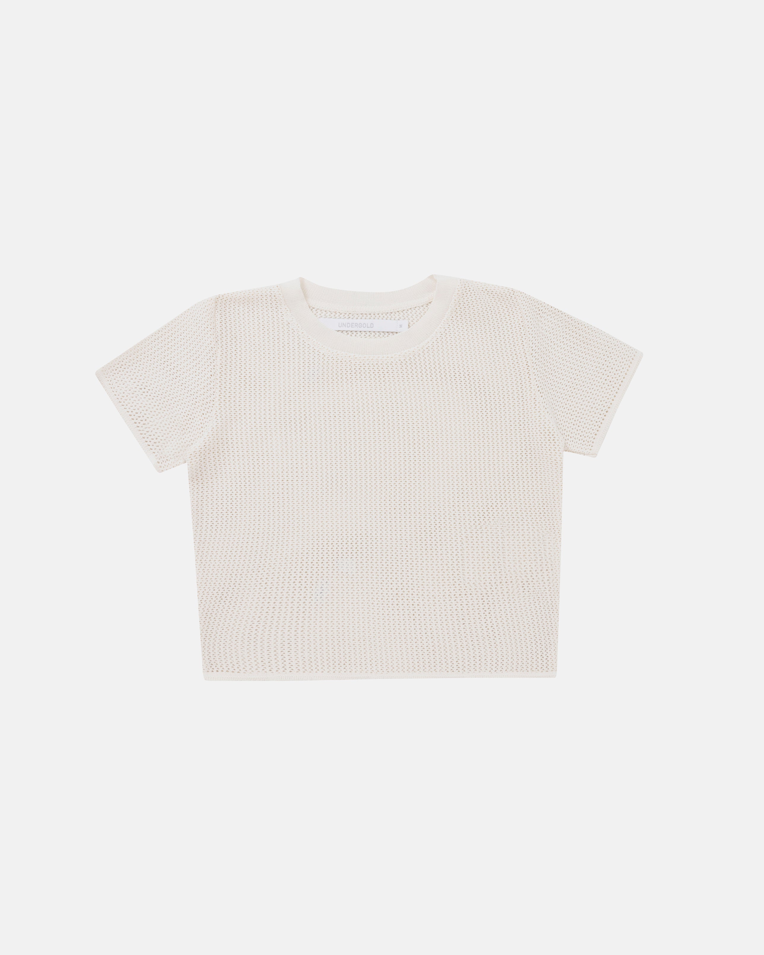 Basics Knit Baby Tee Cream