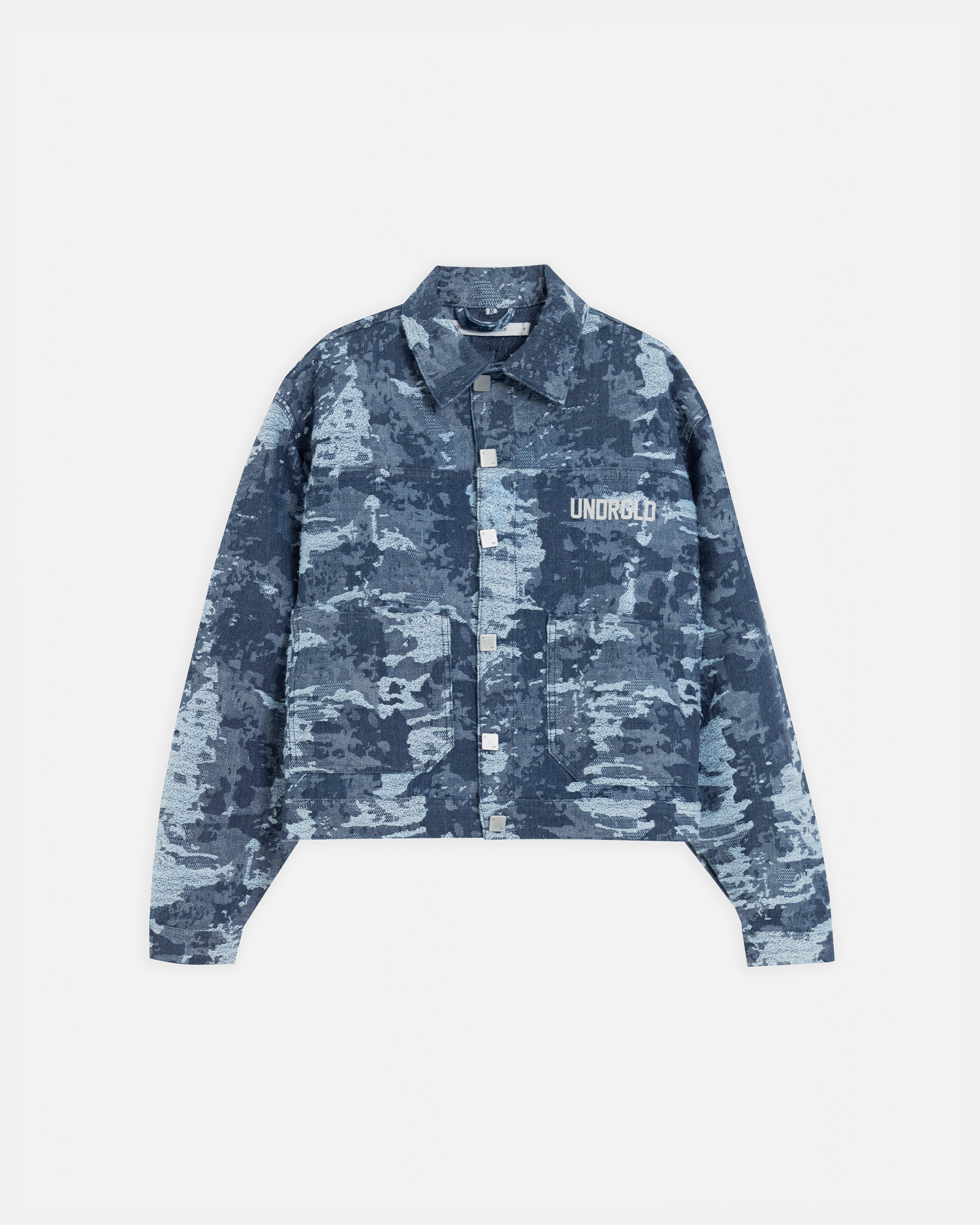 Capsule UNDRGLD Jacquard Jacket Cammo Blue