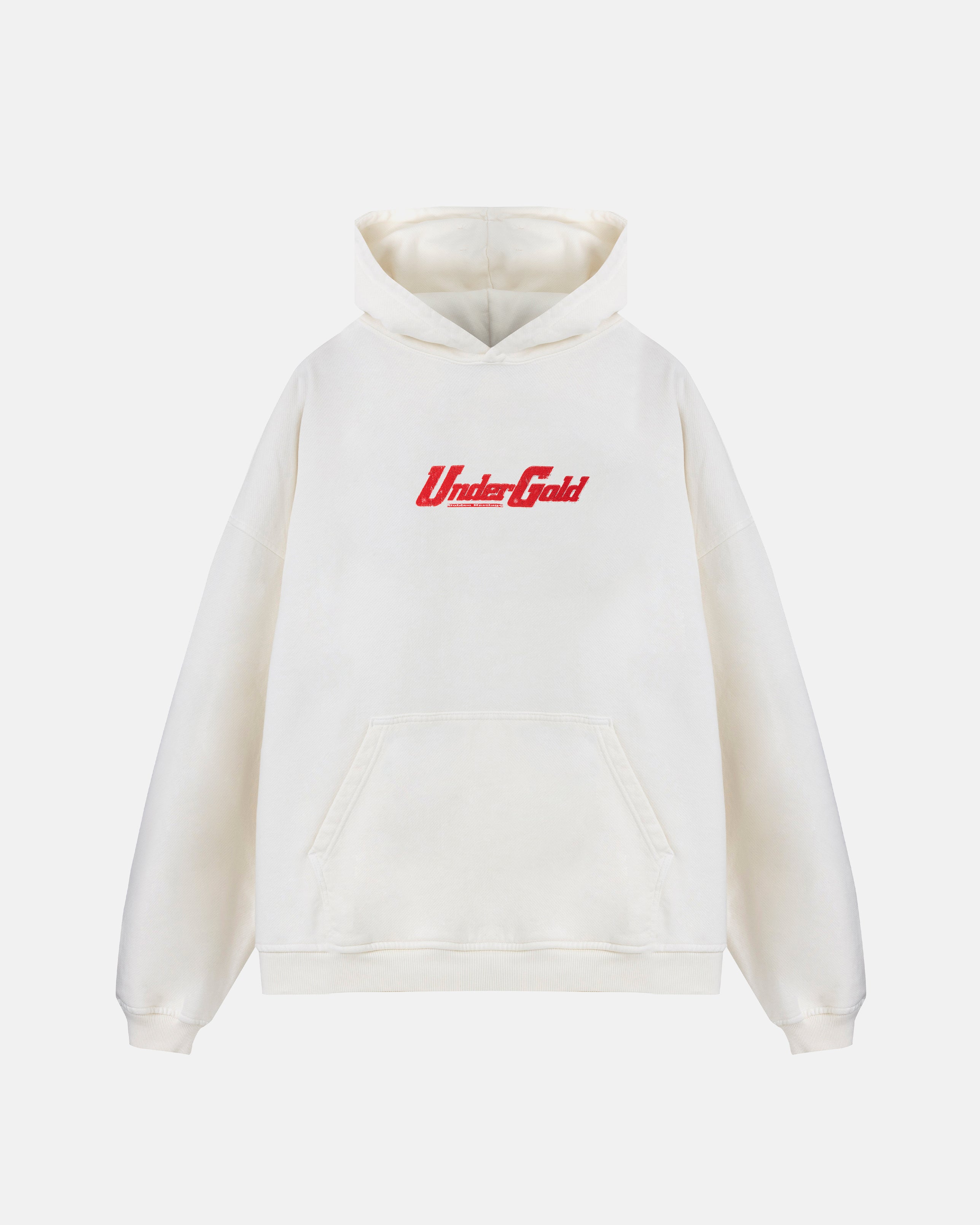 Golden Heritage Pegasus Hoodie White