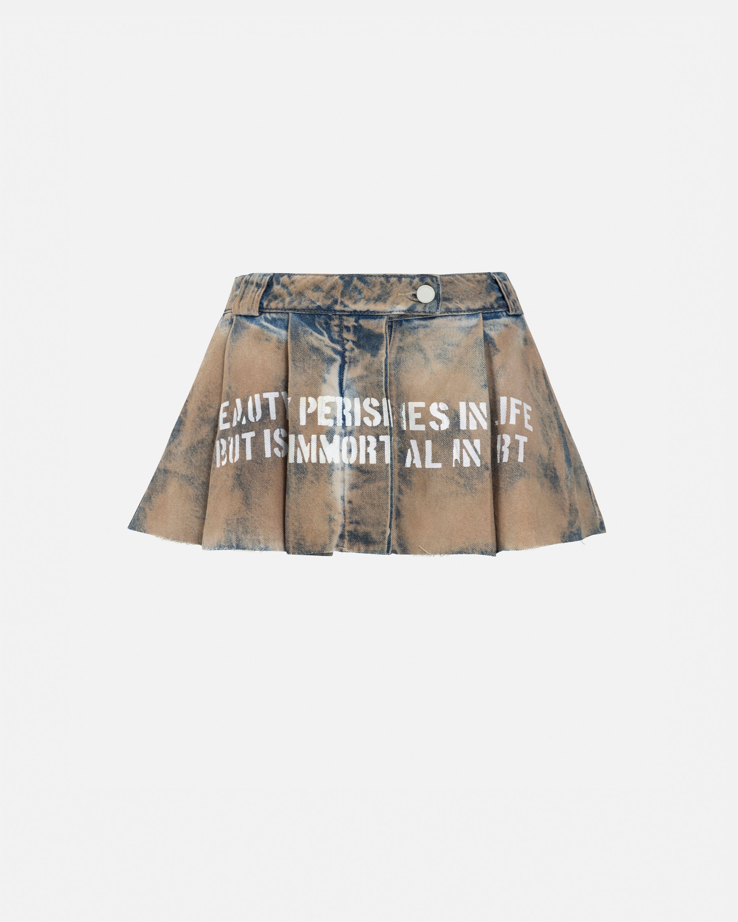 Agnus Dei Beauty Skirt Dirty Blue