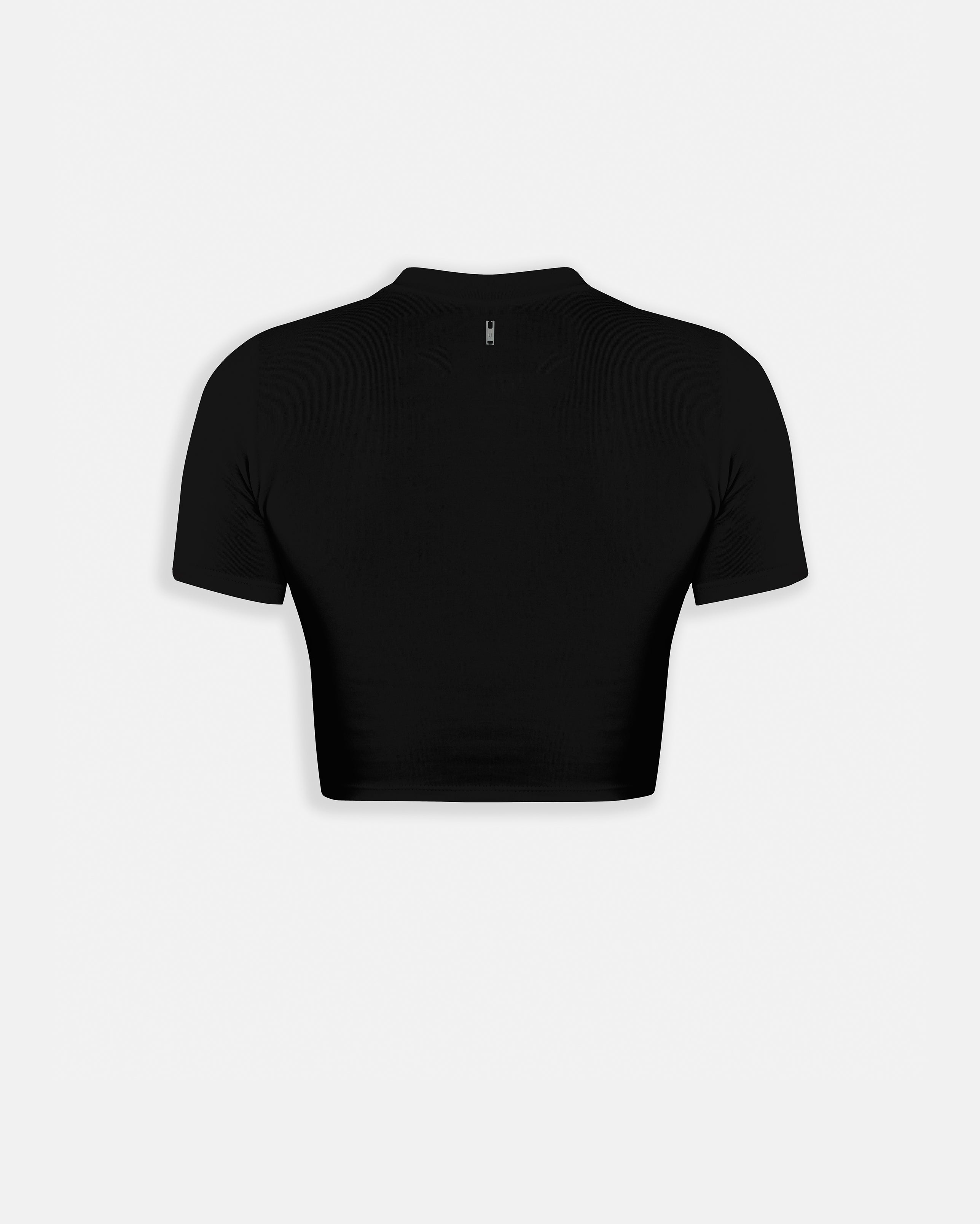 Line Basic Baby Tee Black