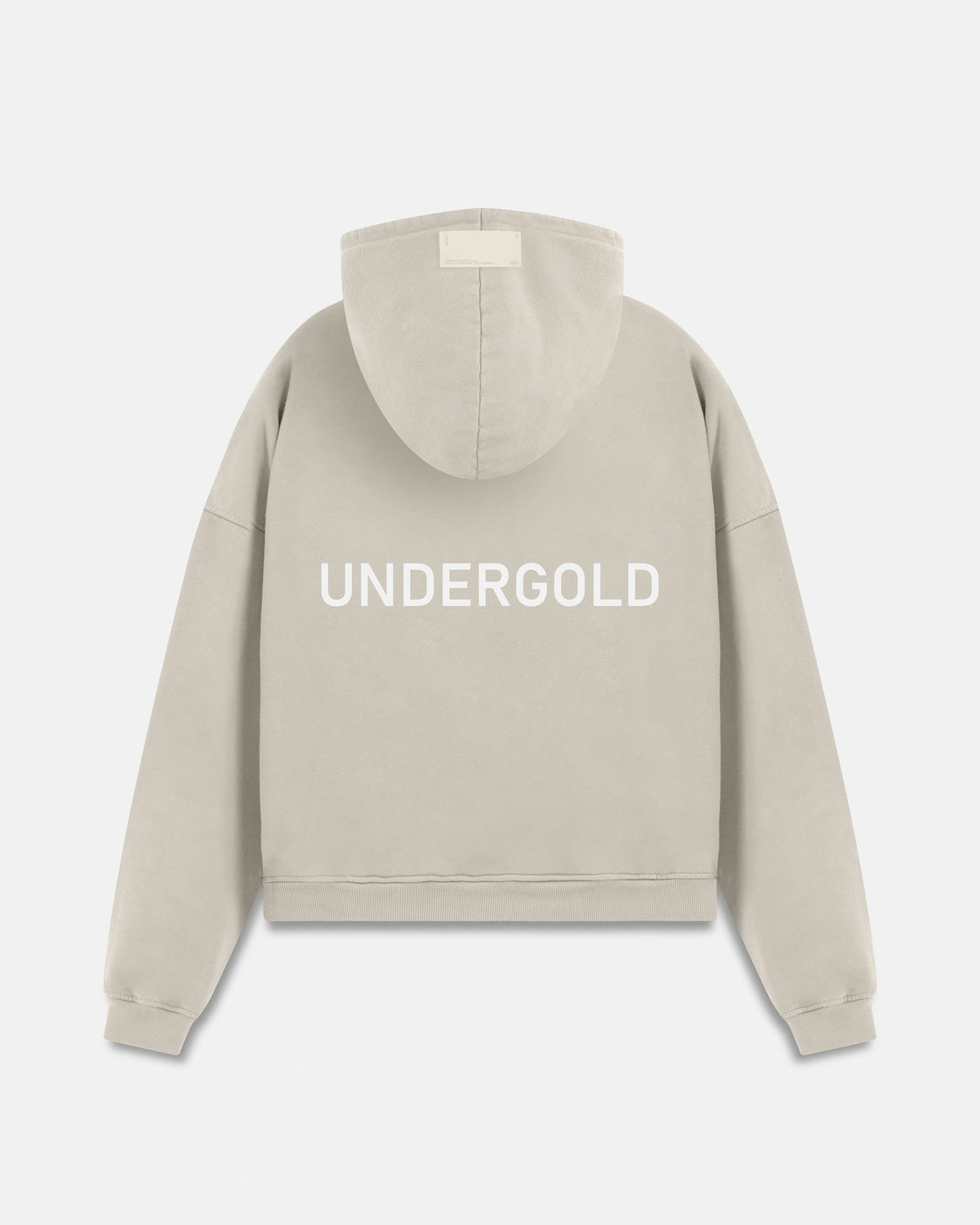 Line Basic Hoodie Light Gray