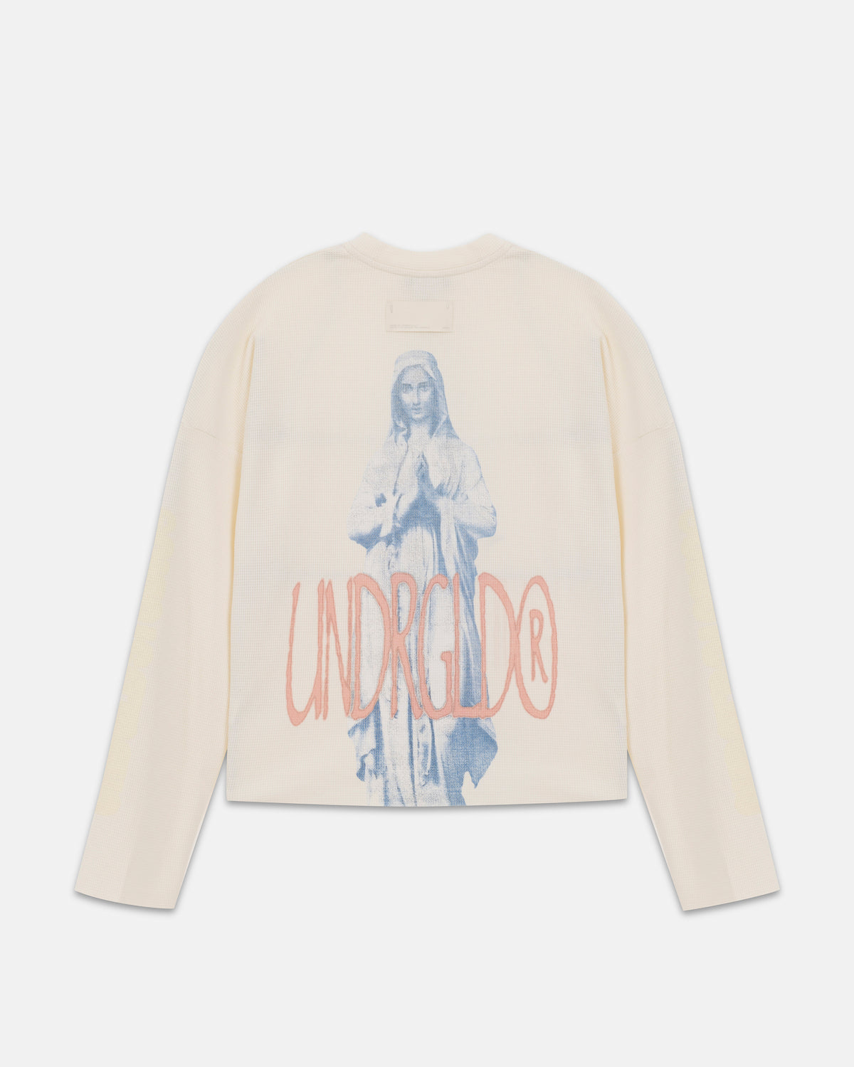 Pilgrimage Miraculous Long Sleeve Boxy Fit Tshirt White