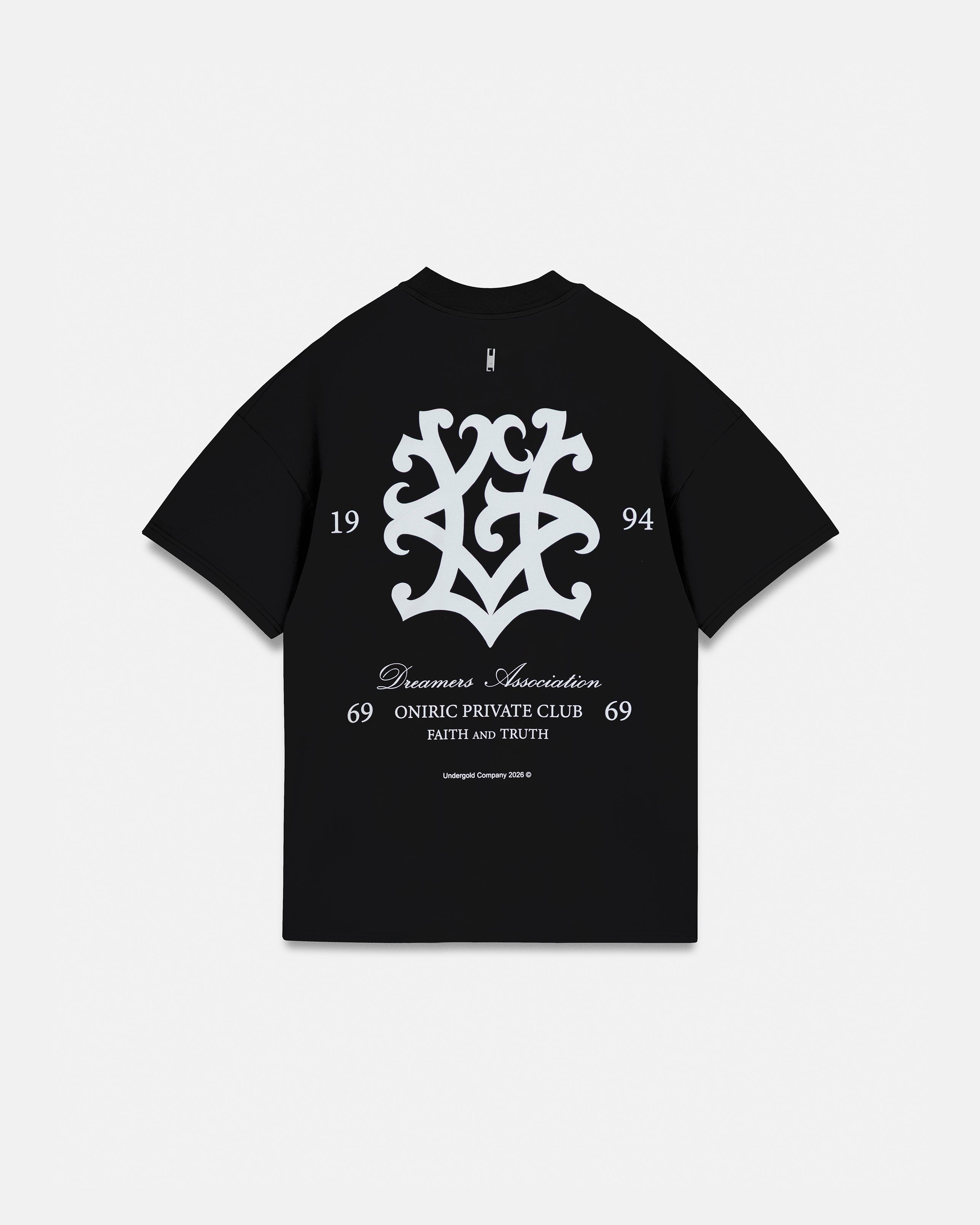 Line UG Monogram Tshirt Black