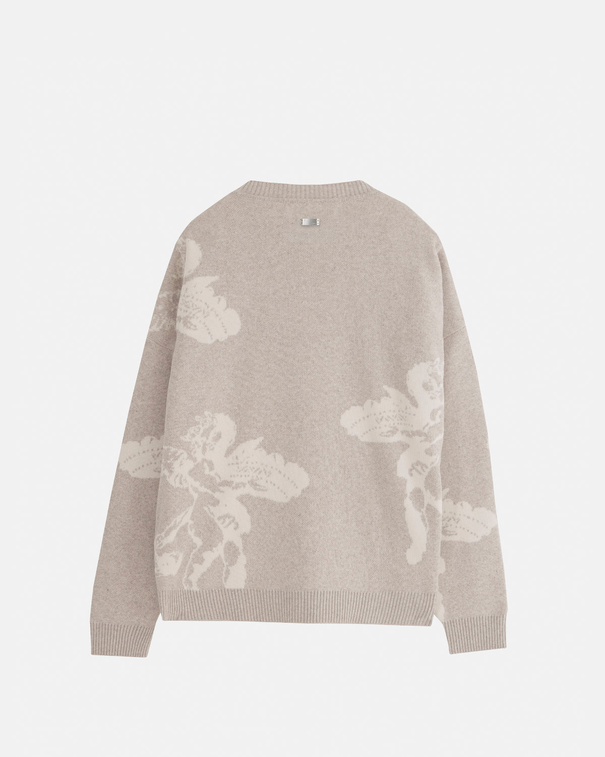 Basics Cherubs Knit Crewneck Gray