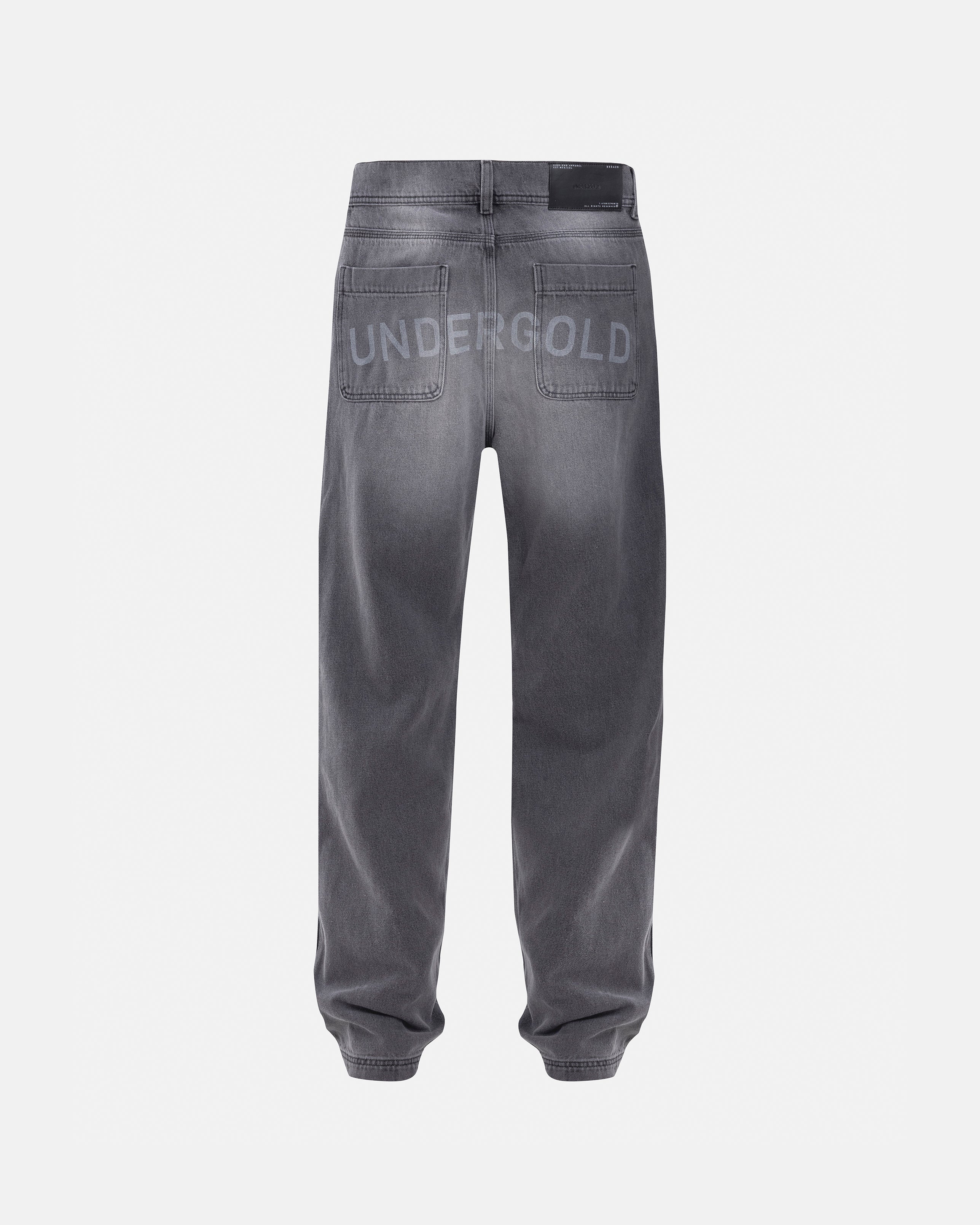 Basics UNDERGOLD Regular Jean Washed Black
