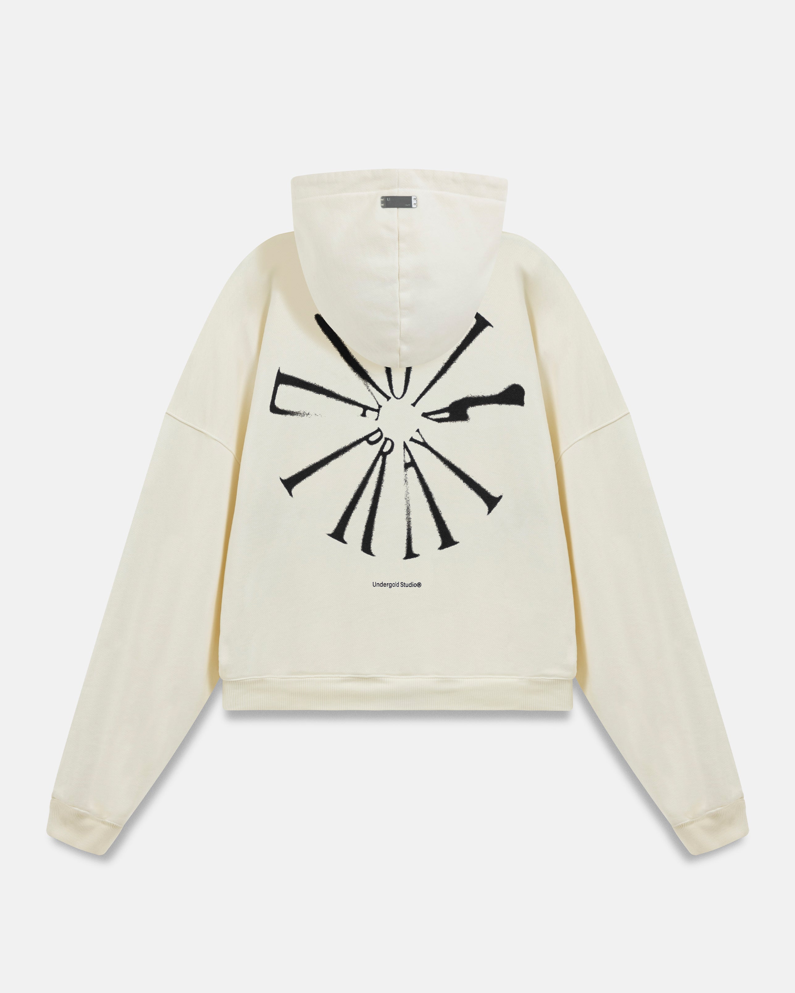 Spring Pray 4 Love Boxy Fit Hoodie White