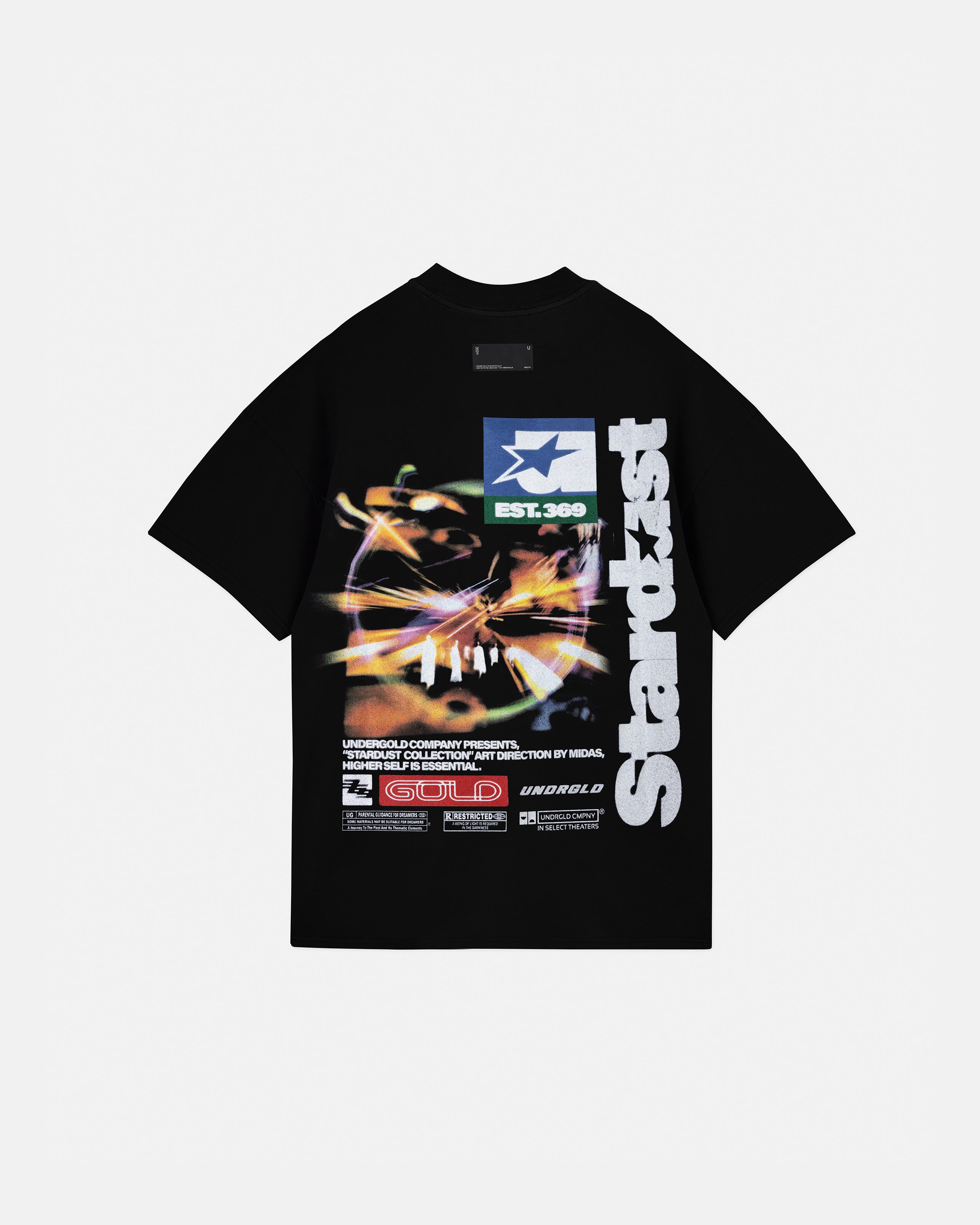 Stardust Night Drive Tshirt Black