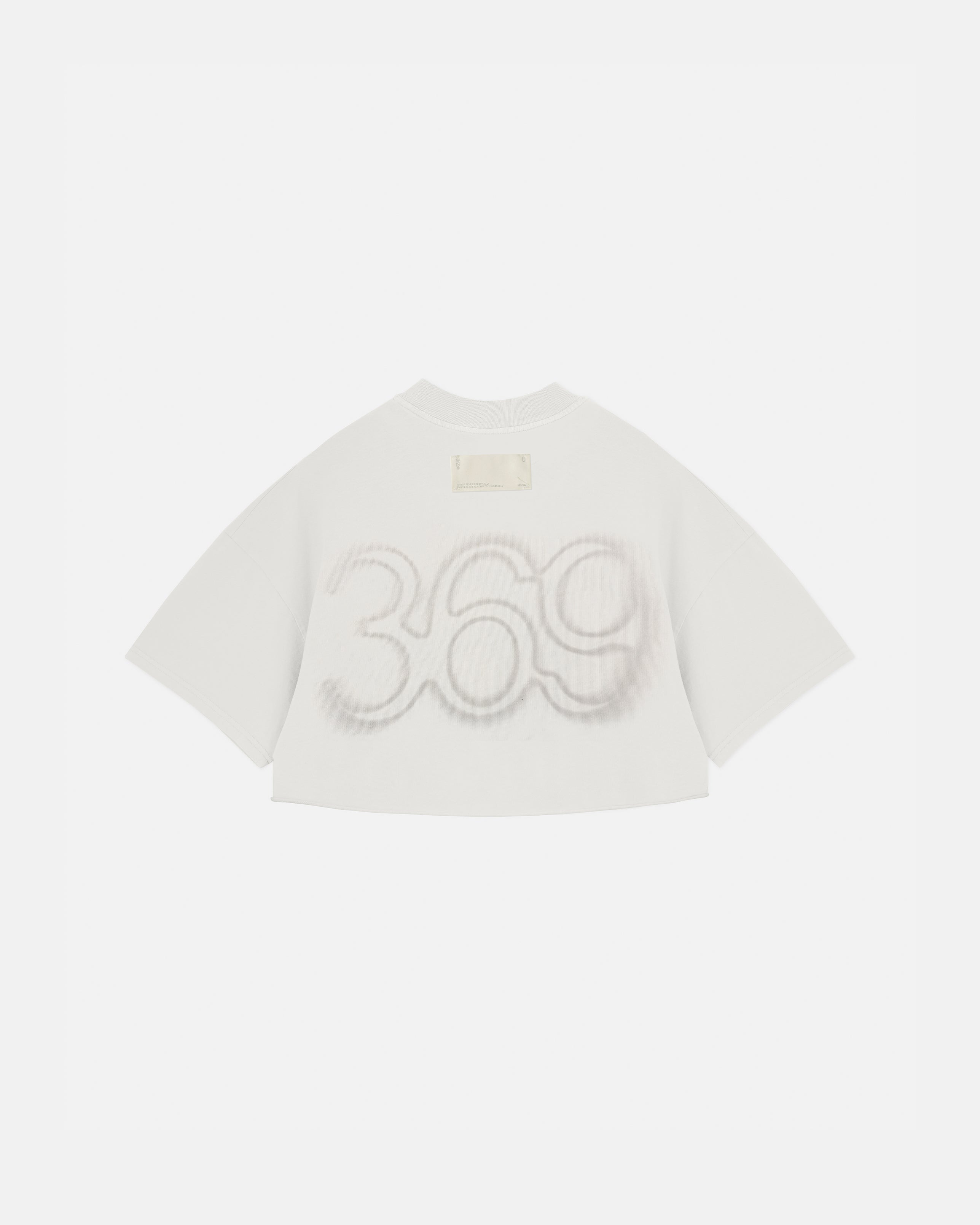 Stardust Code Crop Top White