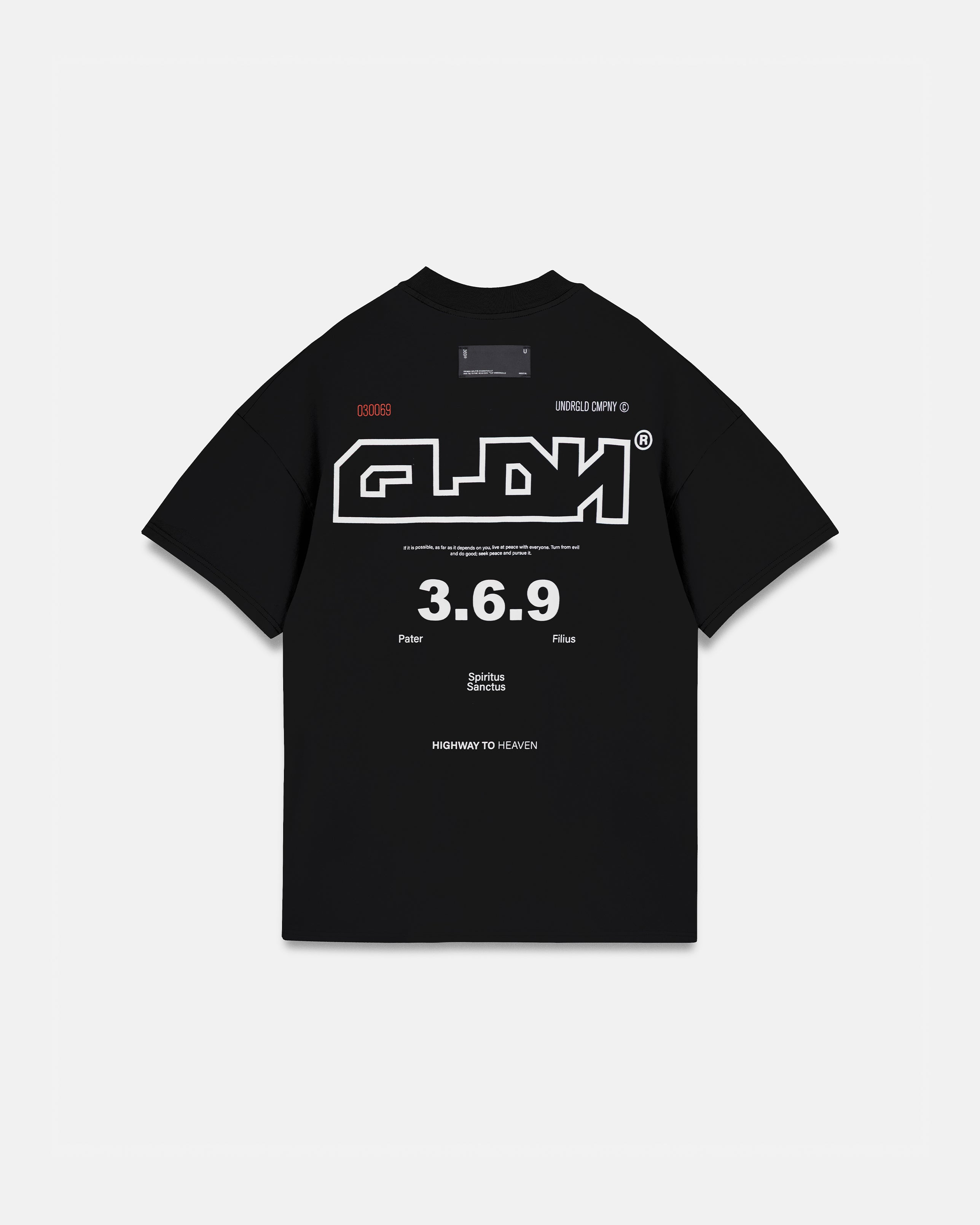 Spring GLDN Tshirt Black