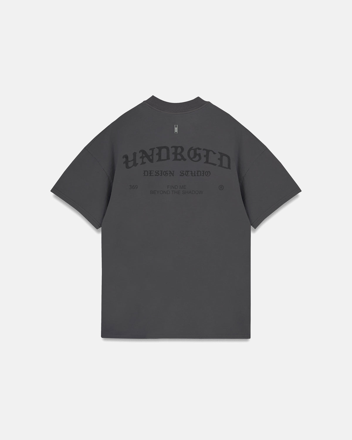 Line Gothic Tshirt Vintage Gray