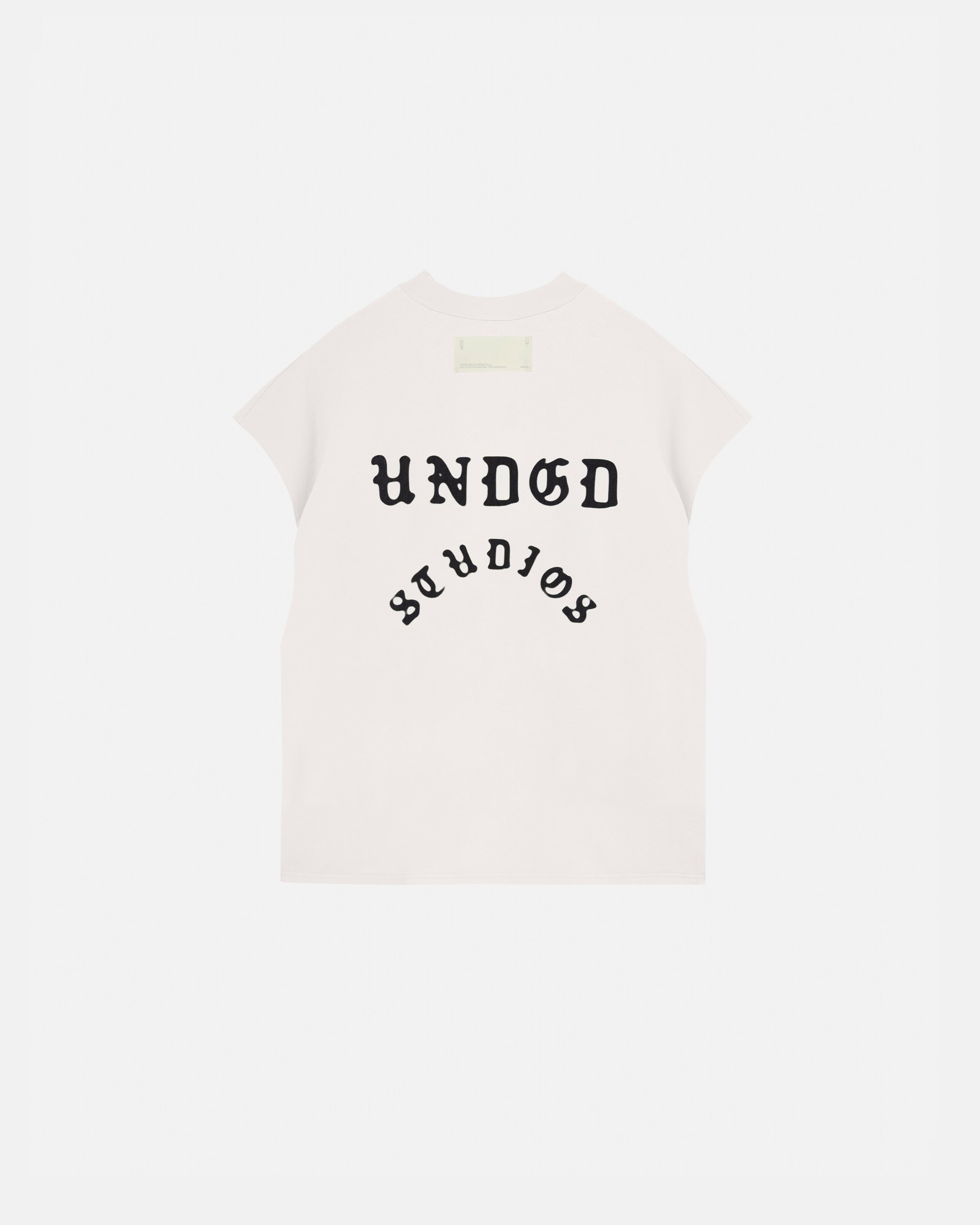 Capsule UNDGD STUDIOS Sleeveless Tshirt White