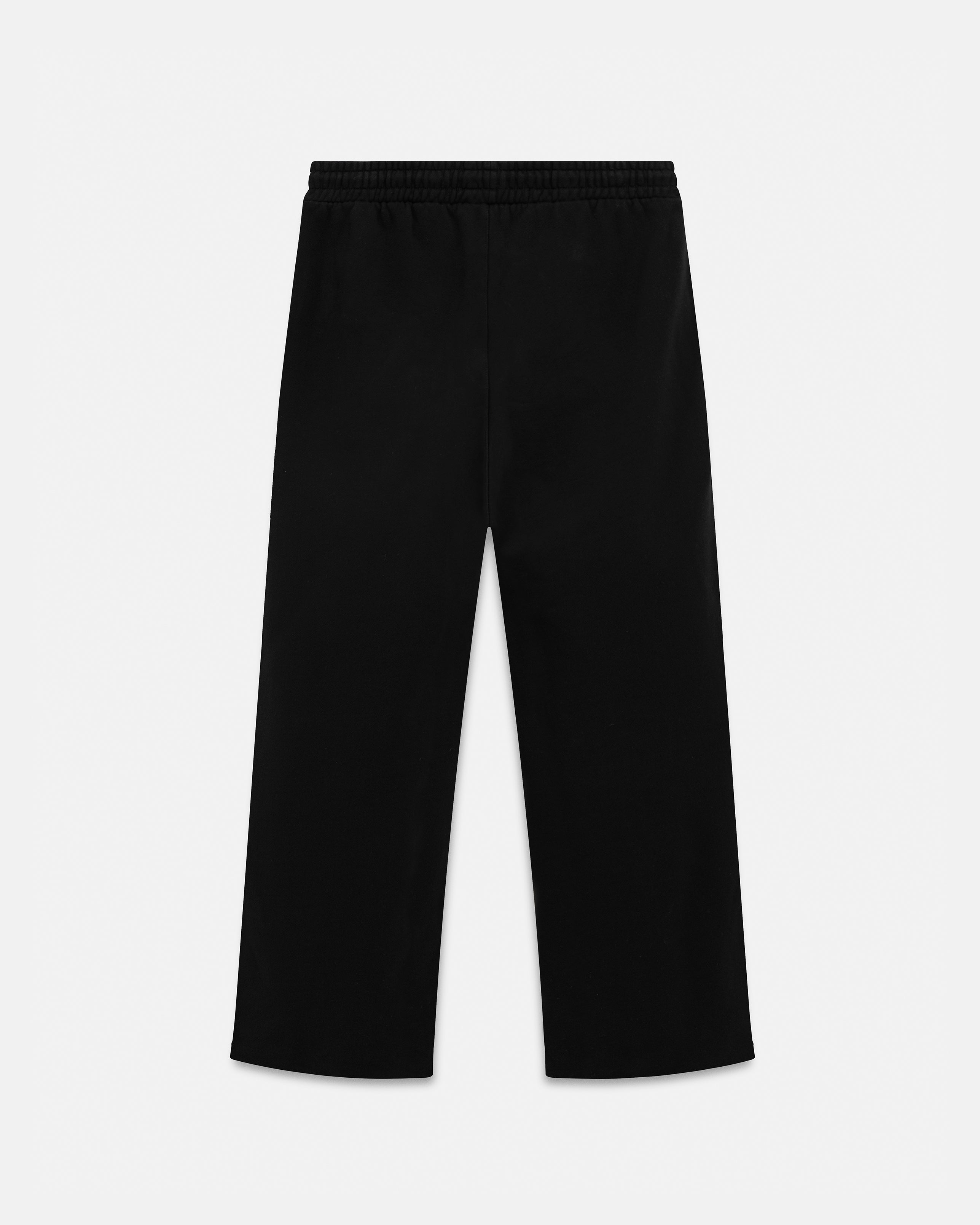 Line Gothic Barrel Straightpants Black