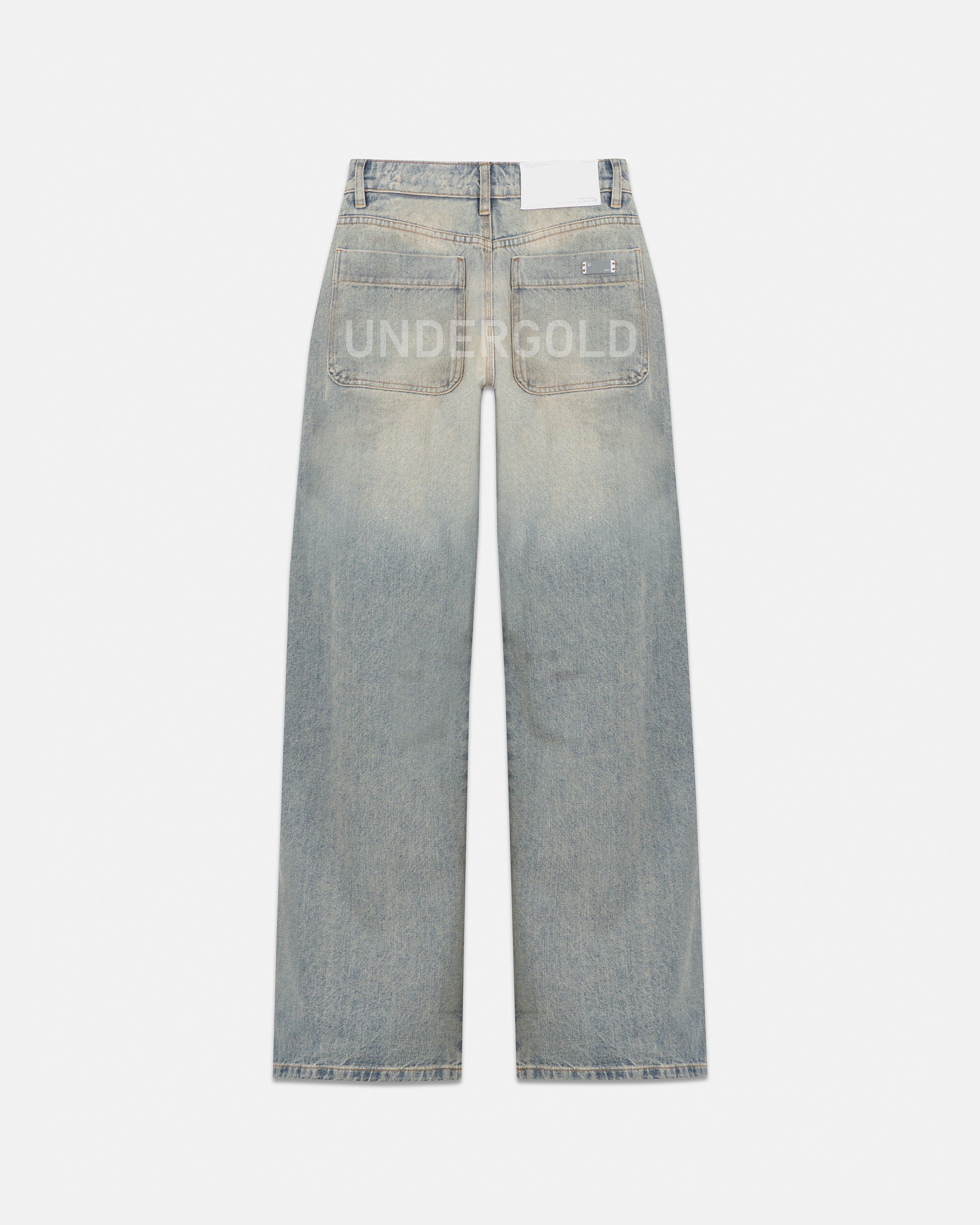 W Line Basic Wide Jeans Light Blue