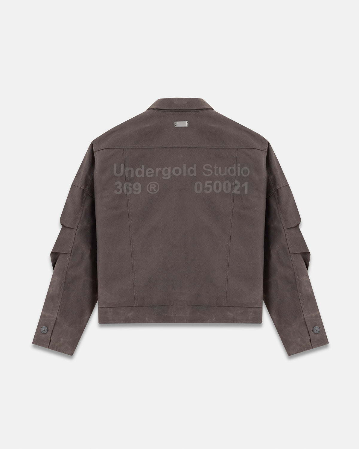 Basics Undergold Studio Canvas Jacket Waxed Gray