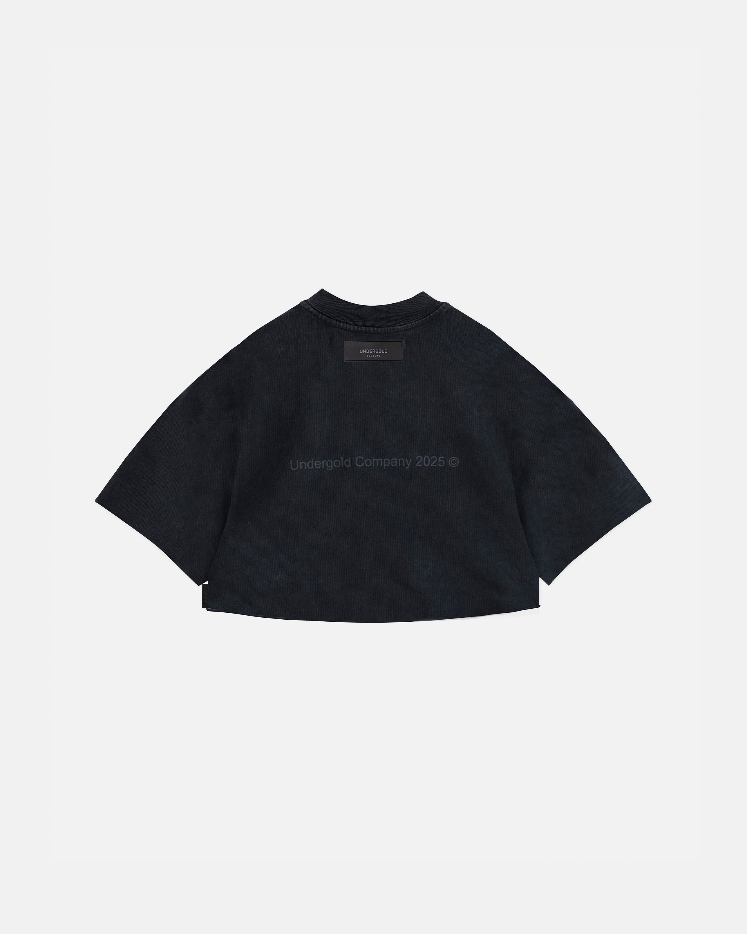Agnus Dei Freedom Crop Top Vintage Black