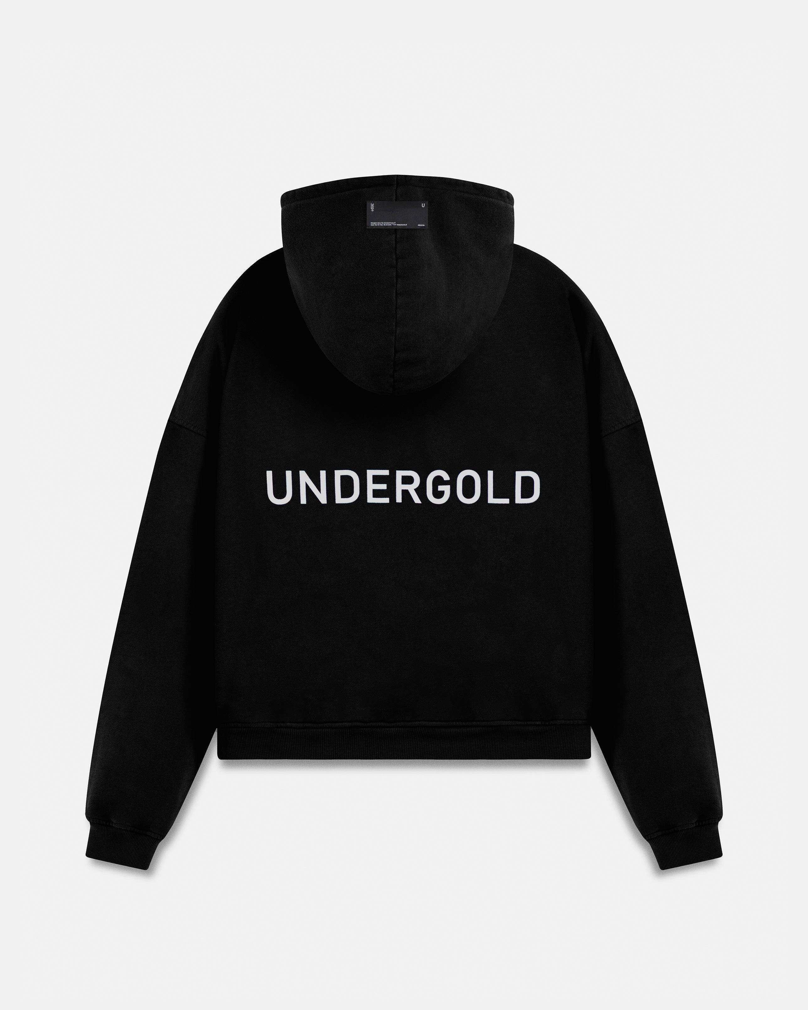 Line Basic Hoodie Black