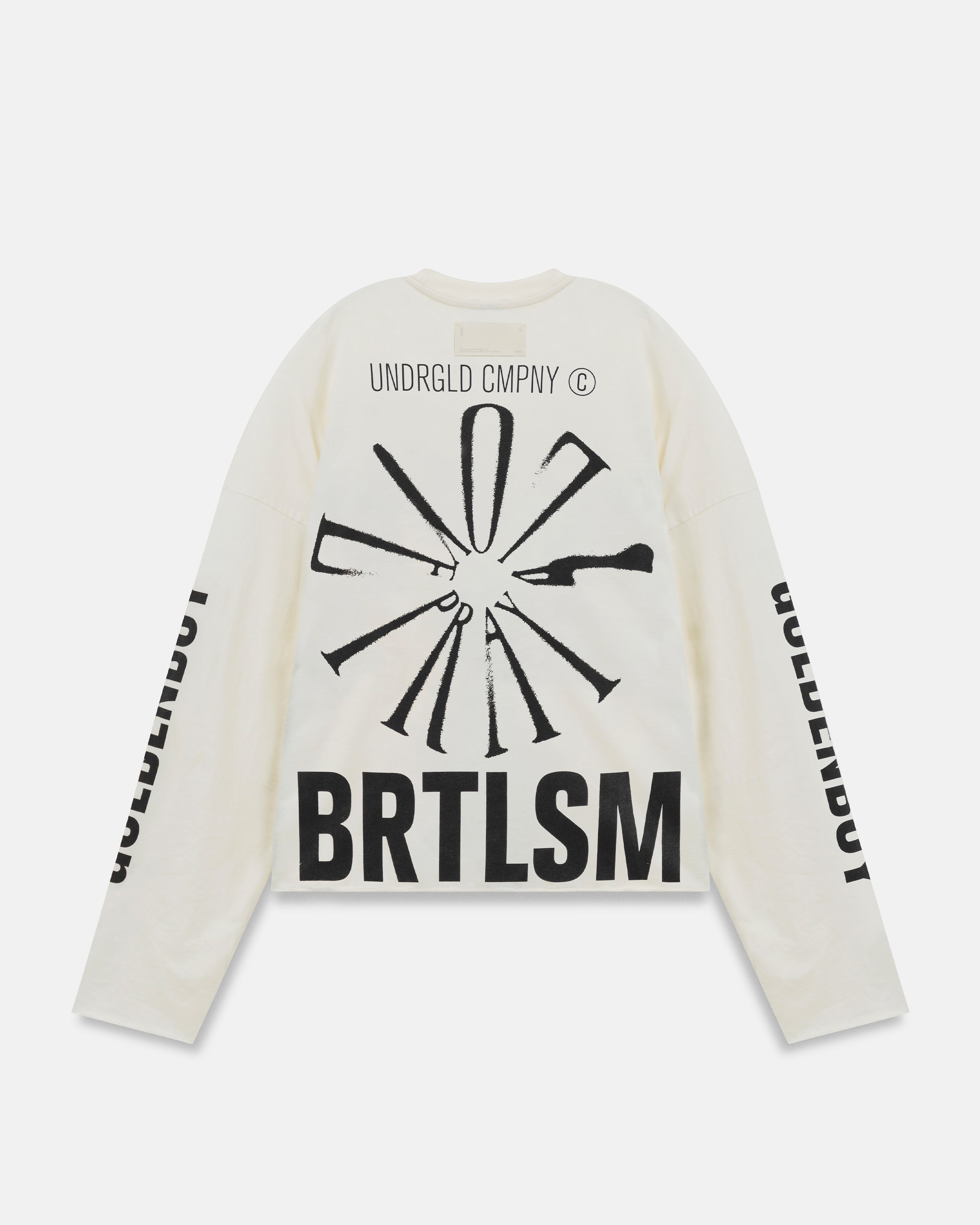 Spring Pray 4 Love Long Sleeve Tshirt White