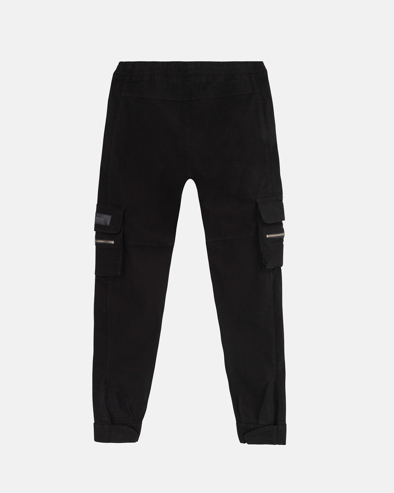Basics Slim Cargo Pants Black